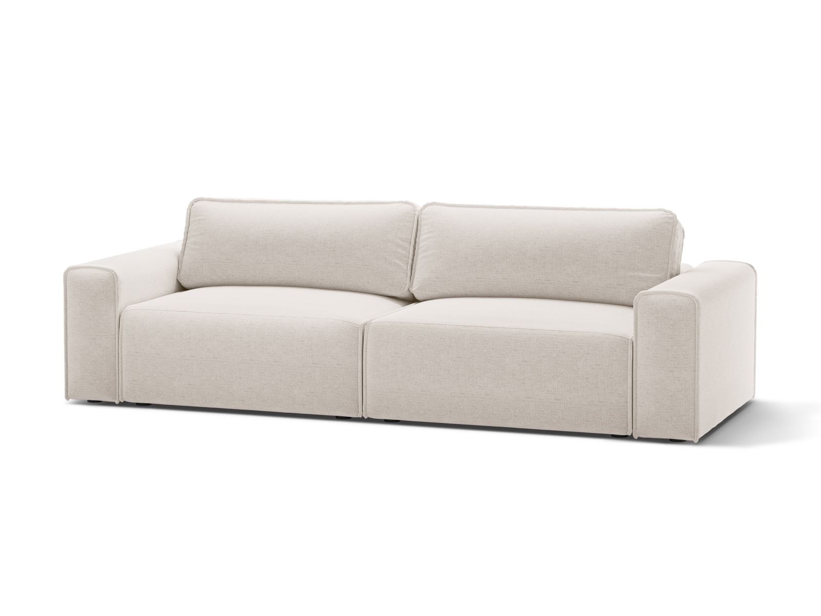 Sofa With Bed Function And Box, "Victor", 3 Seats, 246x100x83