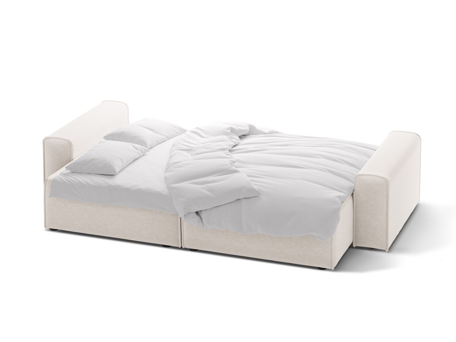 Sofa With Bed Function And Box, "Victor", 3 Seats, 246x100x83