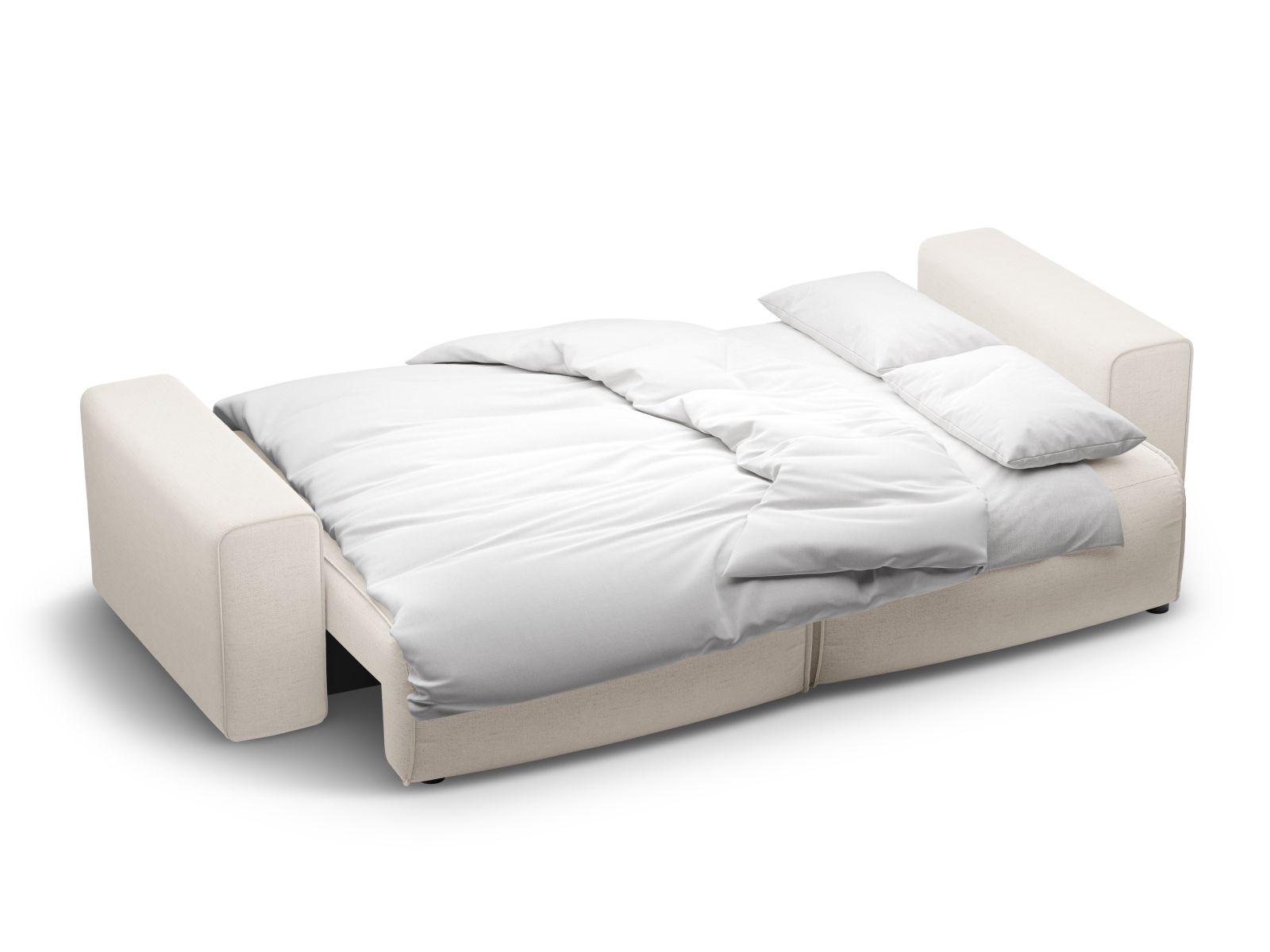 Sofa With Bed Function And Box, "Victor", 3 Seats, 246x100x83