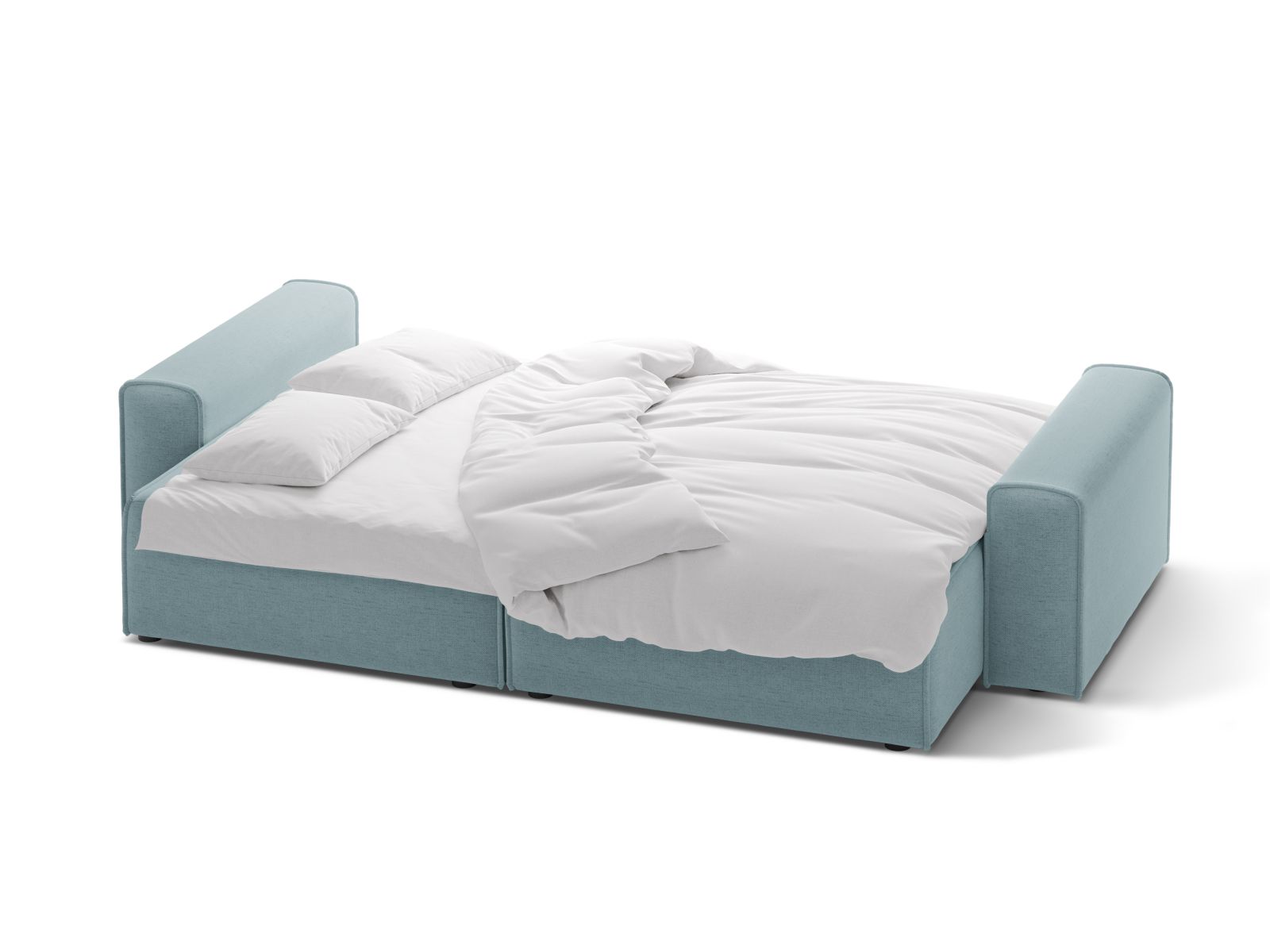 Sofa With Bed Function And Box, "Victor", 3 Seats, 246x100x83