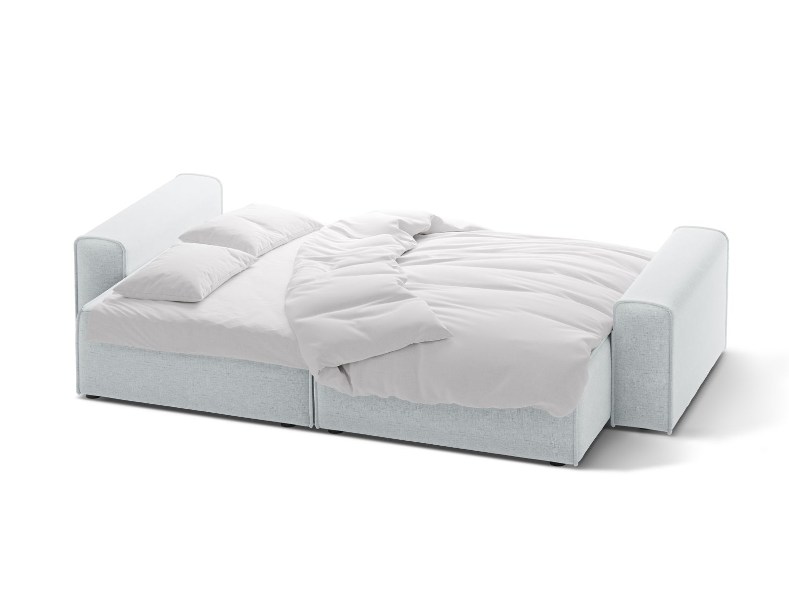 Sofa With Bed Function And Box, "Victor", 3 Seats, 246x100x83