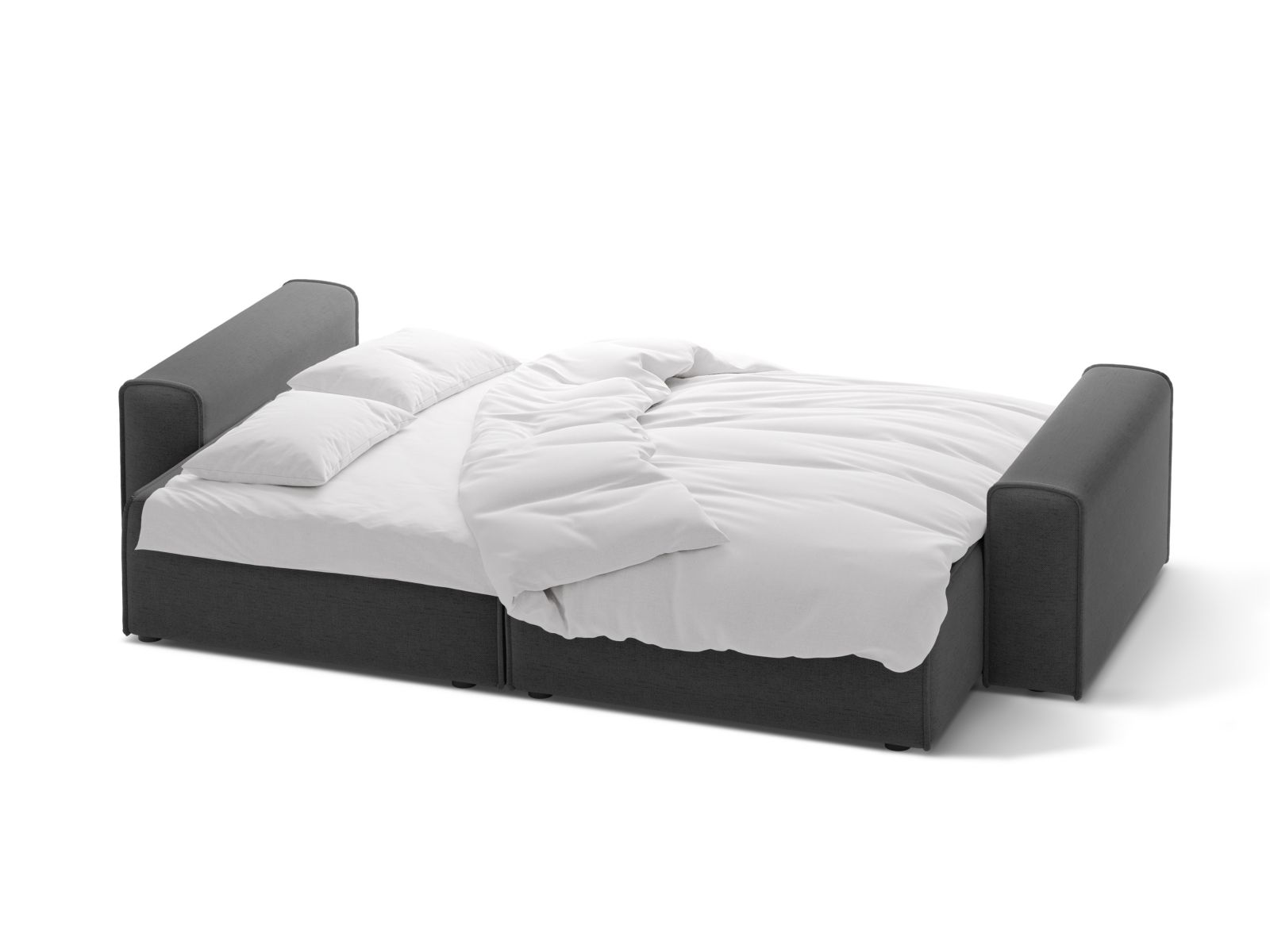 Sofa With Bed Function And Box, "Victor", 3 Seats, 246x100x83