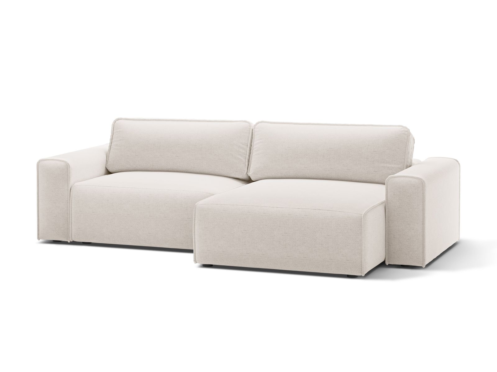 Right Corner Sofa With Bed Function And Box, "Victor", 3 Seats, 246x148x83