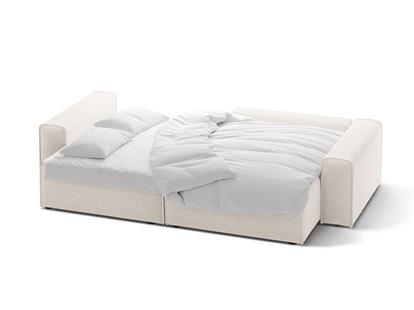 Right Corner Sofa With Bed Function And Box, "Victor", 3 Seats, 246x148x83