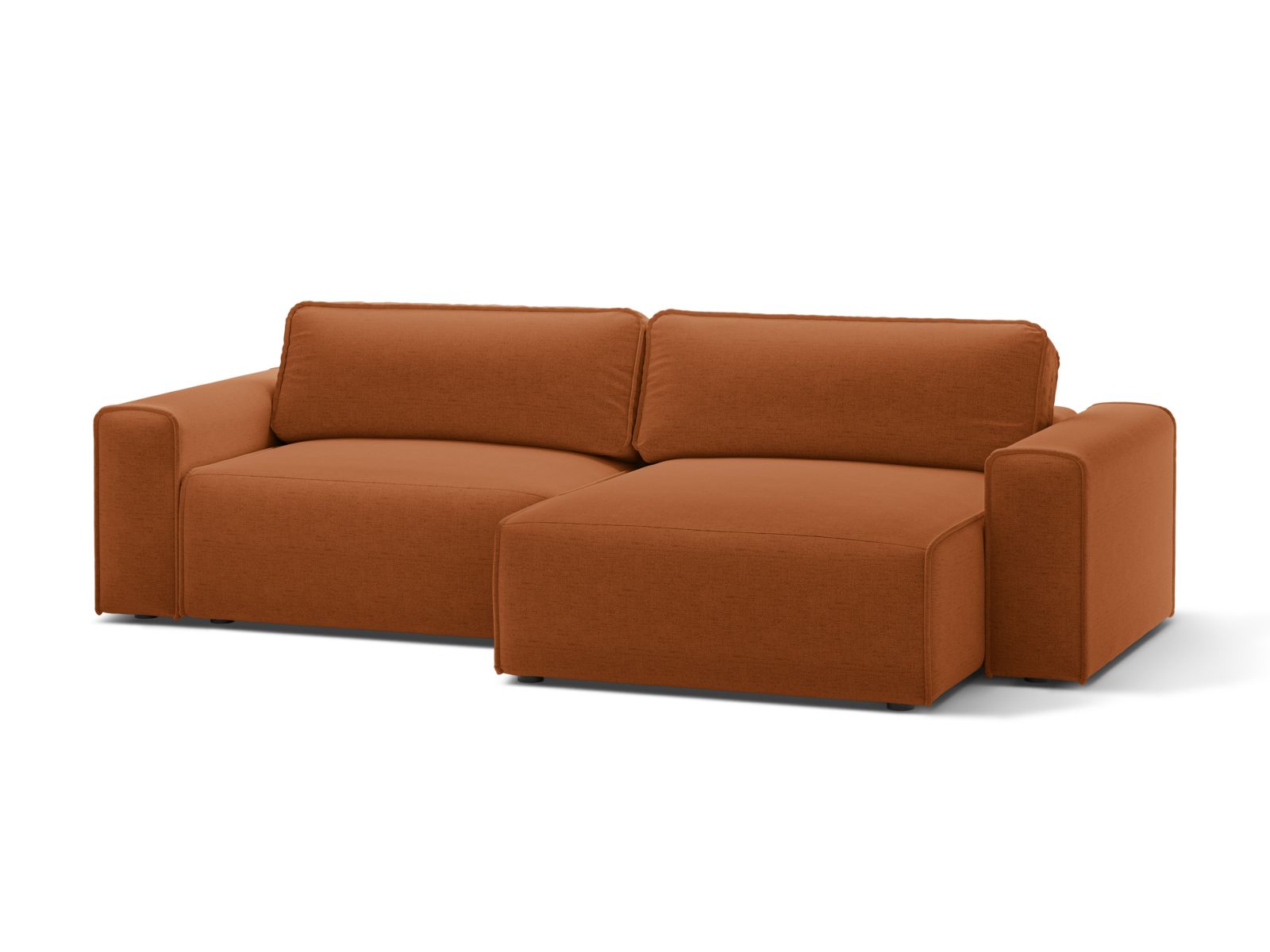 Right Corner Sofa With Bed Function And Box, "Victor", 3 Seats, 246x148x83