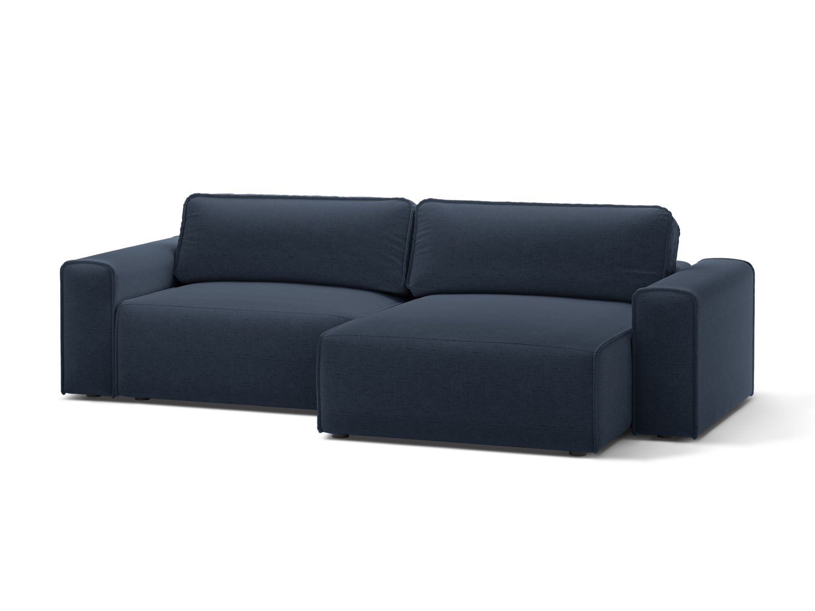 Right Corner Sofa With Bed Function And Box, "Victor", 3 Seats, 246x148x83