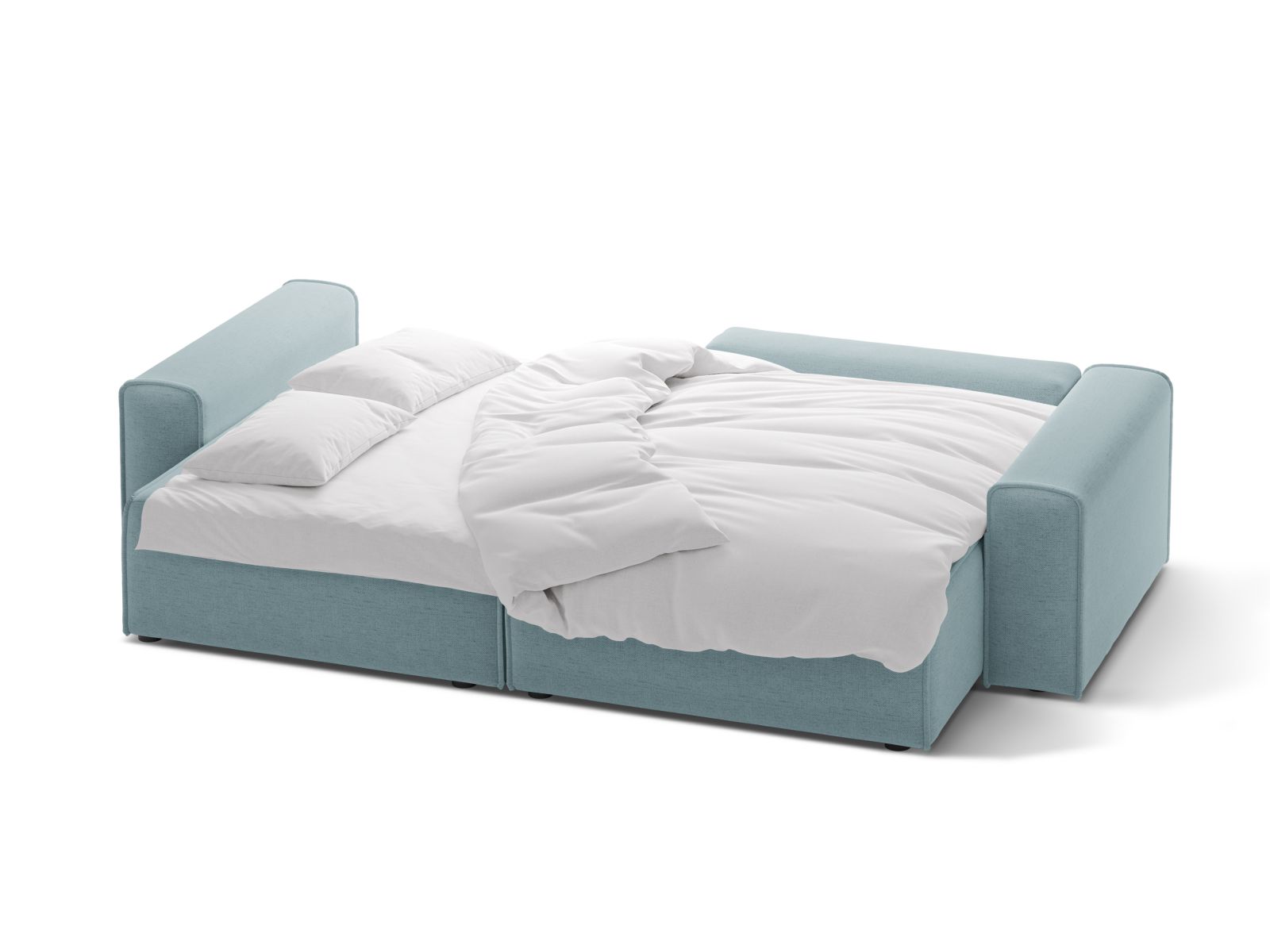 Right Corner Sofa With Bed Function And Box, "Victor", 3 Seats, 246x148x83