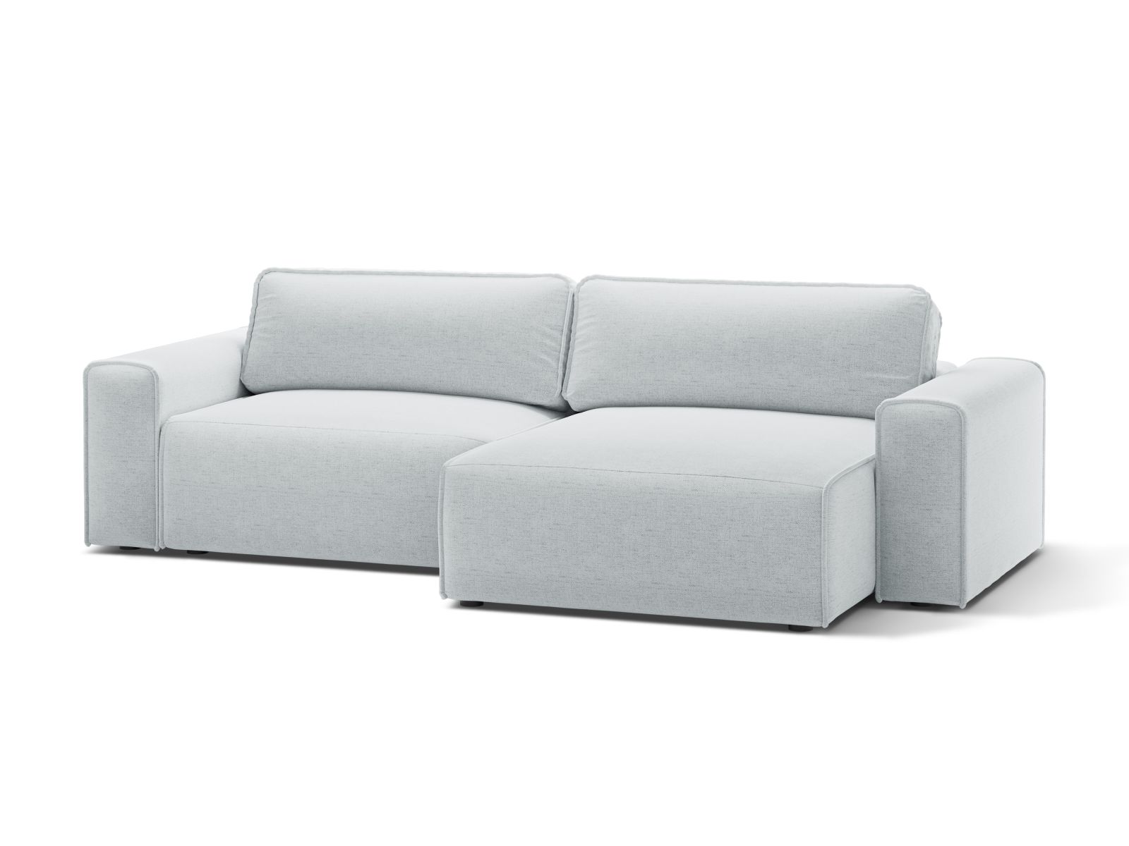Right Corner Sofa With Bed Function And Box, "Victor", 3 Seats, 246x148x83