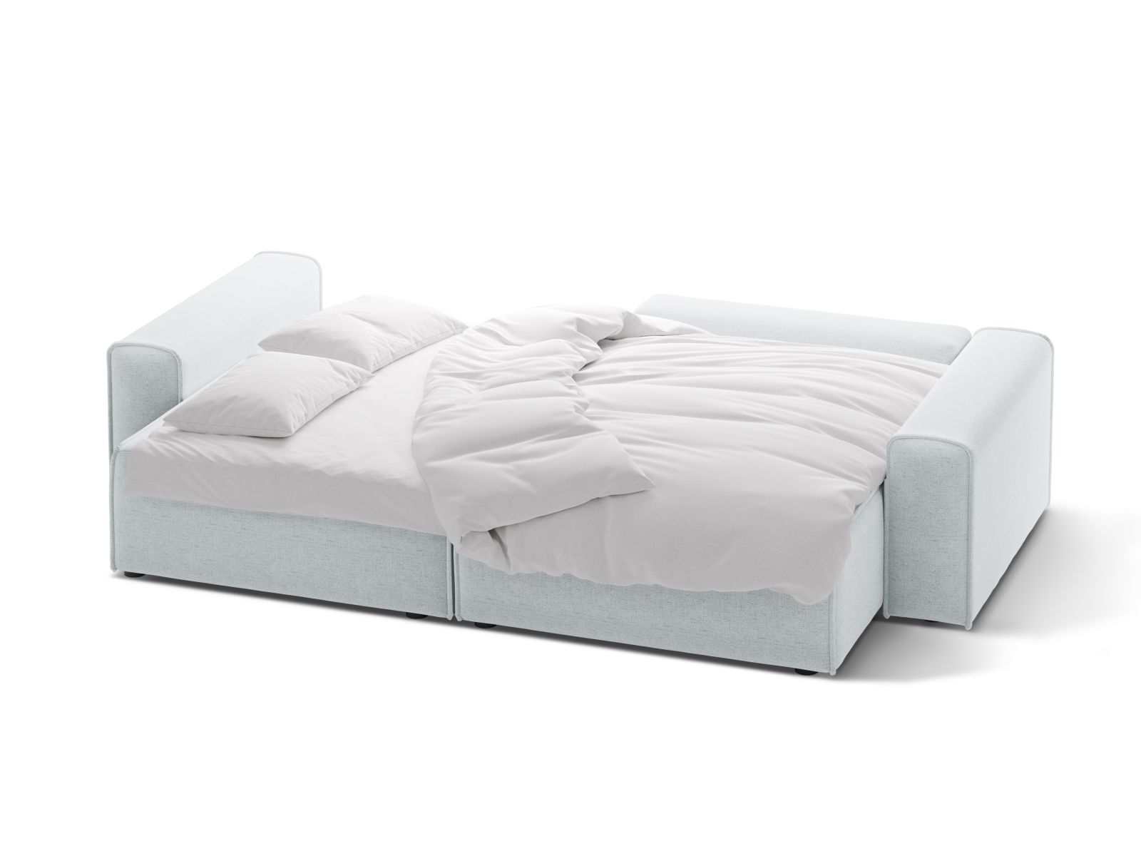 Right Corner Sofa With Bed Function And Box, "Victor", 3 Seats, 246x148x83
