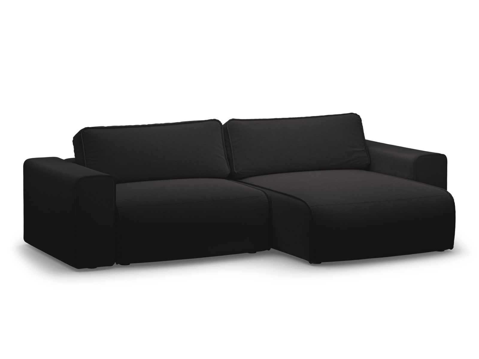 Right Corner Sofa With Bed Function And Box, "Victor", 3 Seats, 246x148x83