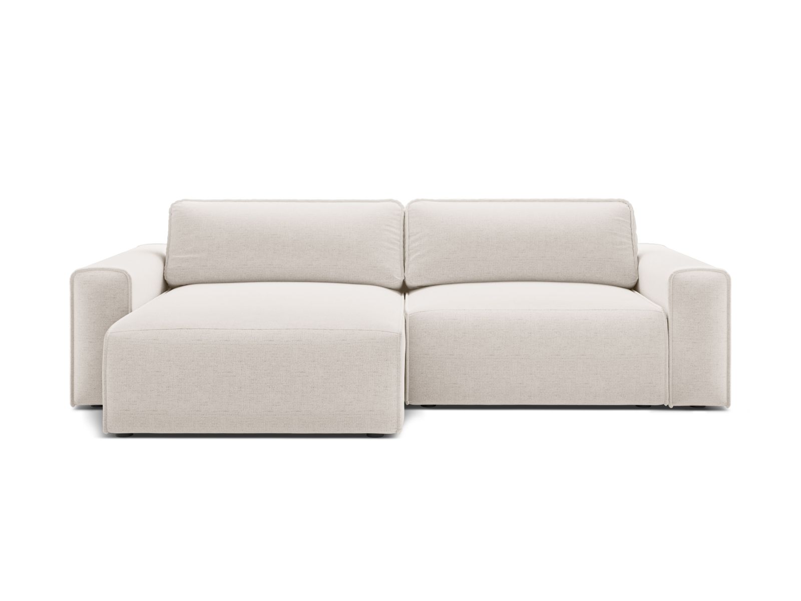 Left Corner Sofa With Bed Function And Box, "Victor", 3 Seats, 246x148x83