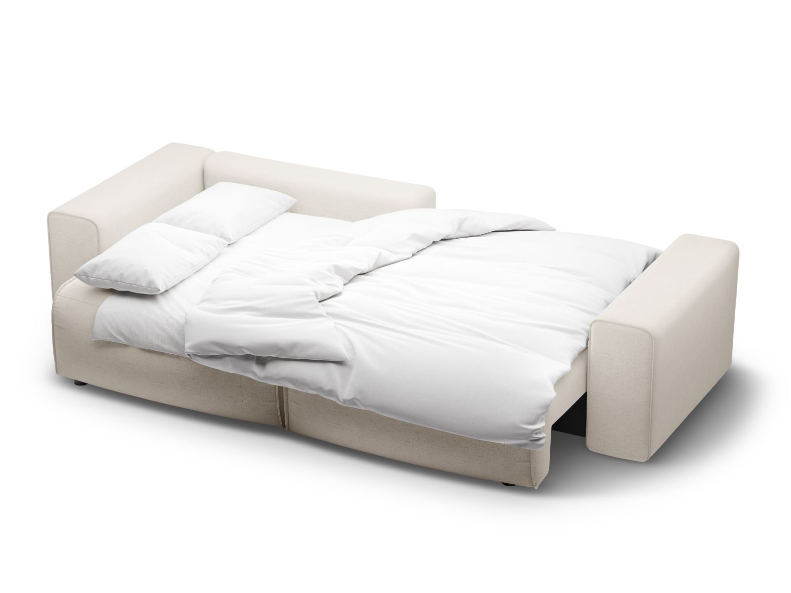 Left Corner Sofa With Bed Function And Box, "Victor", 3 Seats, 246x148x83