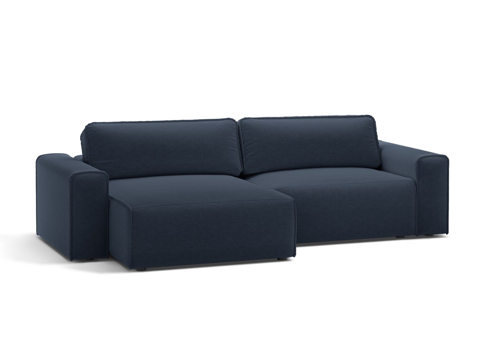 Left Corner Sofa With Bed Function And Box, "Victor", 3 Seats, 246x148x83