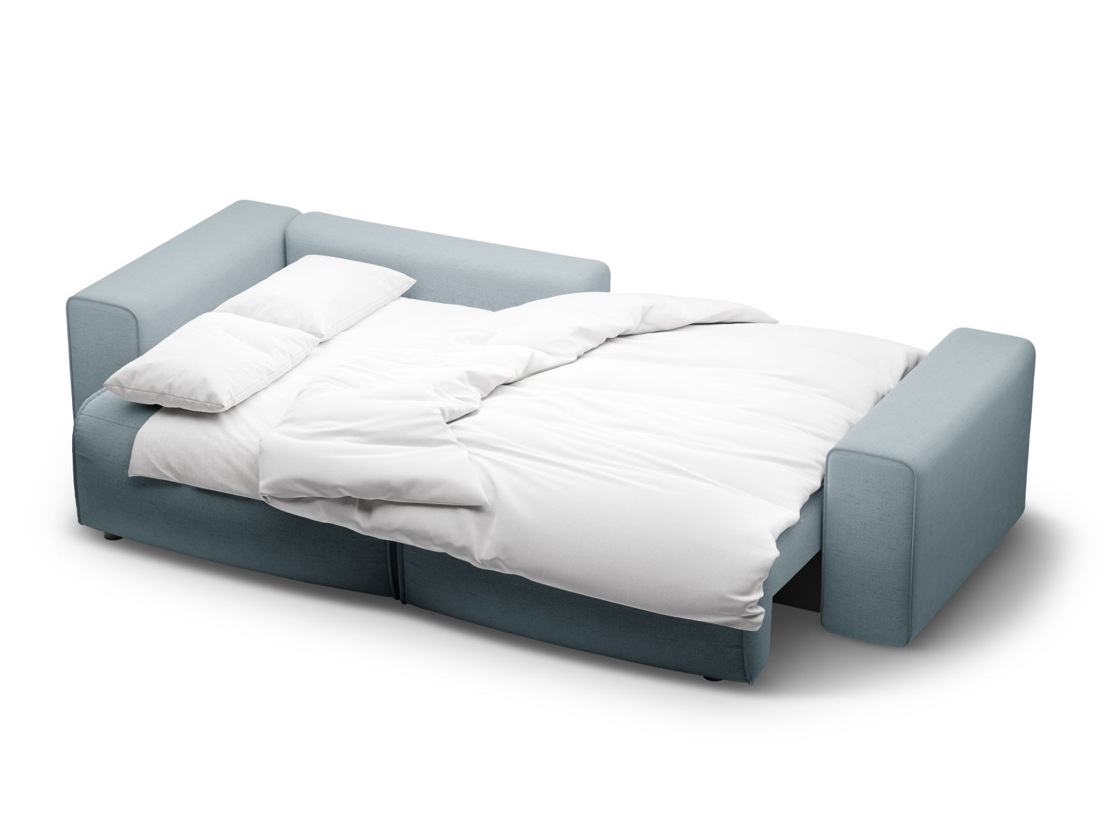 Left Corner Sofa With Bed Function And Box, "Victor", 3 Seats, 246x148x83