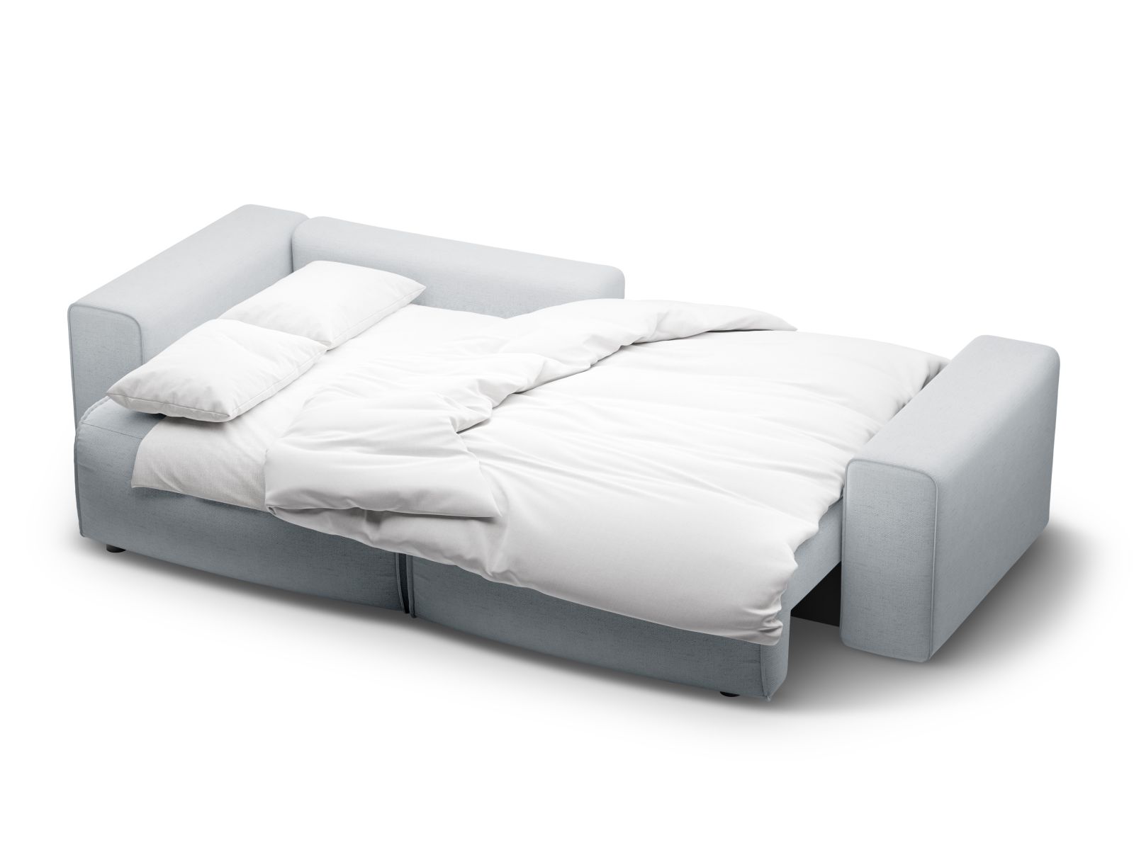 Left Corner Sofa With Bed Function And Box, "Victor", 3 Seats, 246x148x83