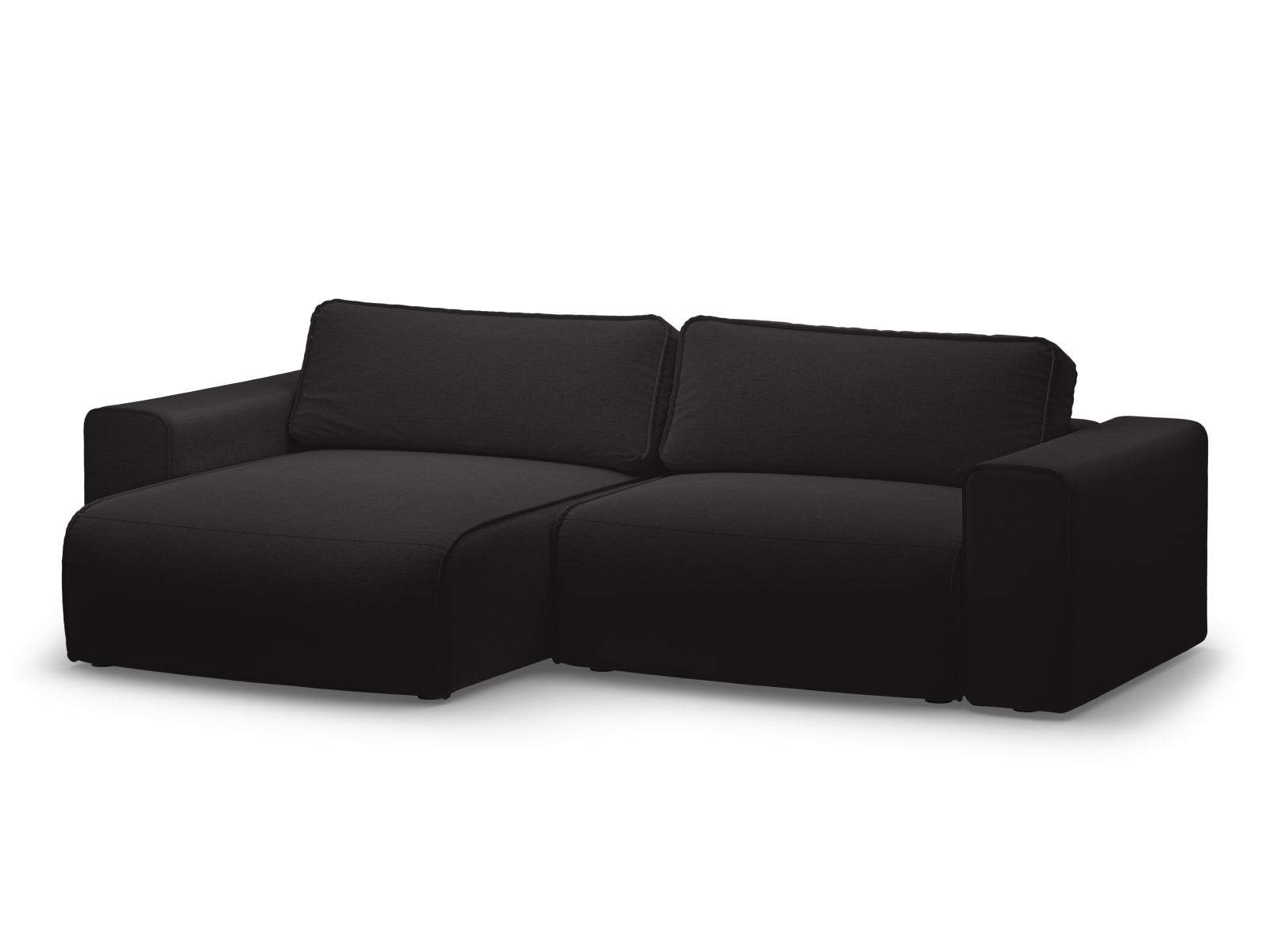 Left Corner Sofa With Bed Function And Box, "Victor", 3 Seats, 246x148x83
