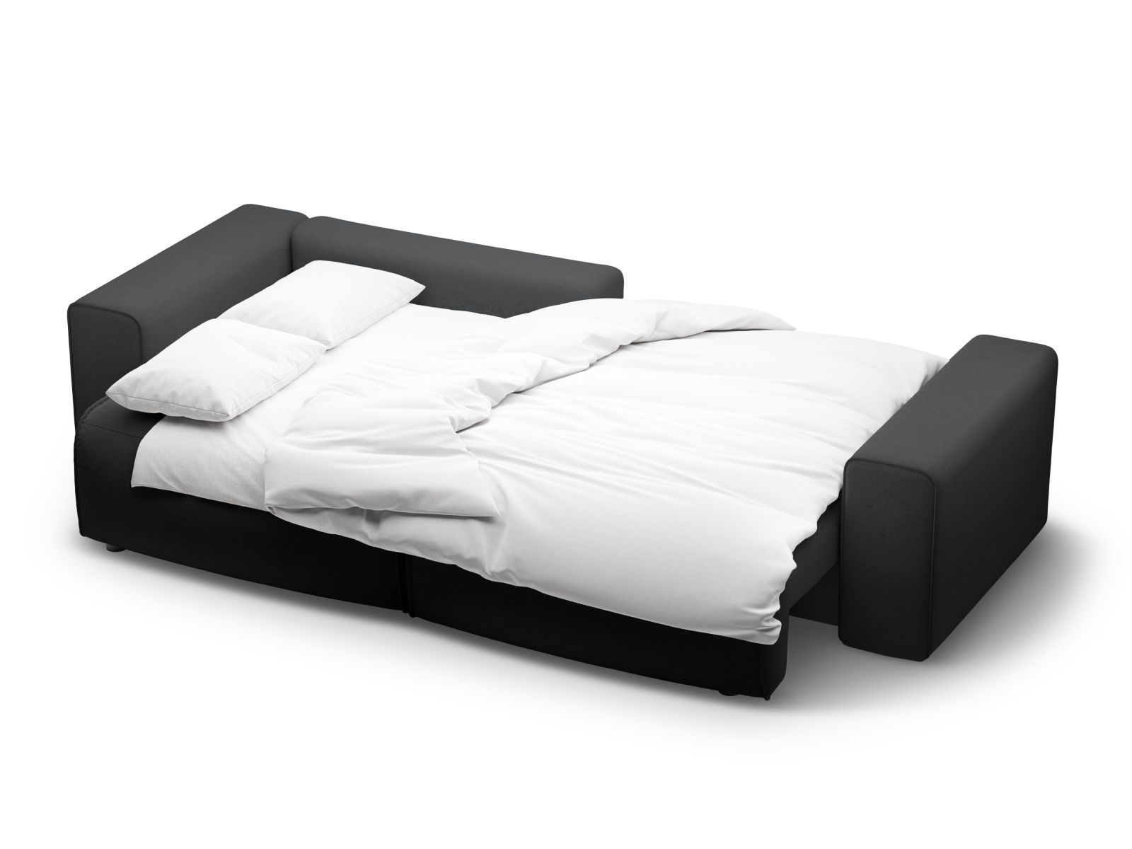 Left Corner Sofa With Bed Function And Box, "Victor", 3 Seats, 246x148x83