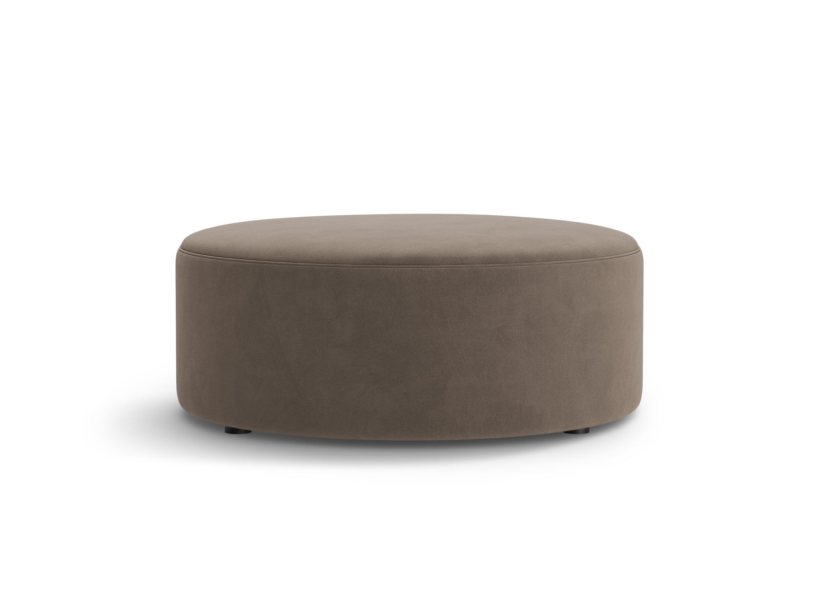Velvet Pouf, "Dia", 1 Seat, 90x90x35