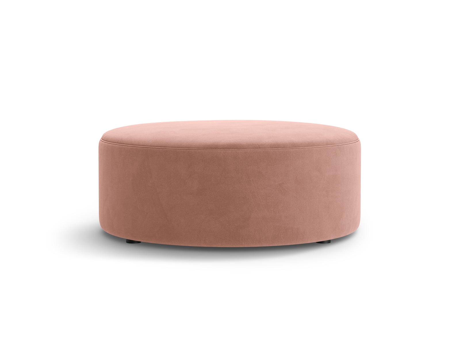 Velvet Pouf, "Dia", 1 Seat, 90x90x35