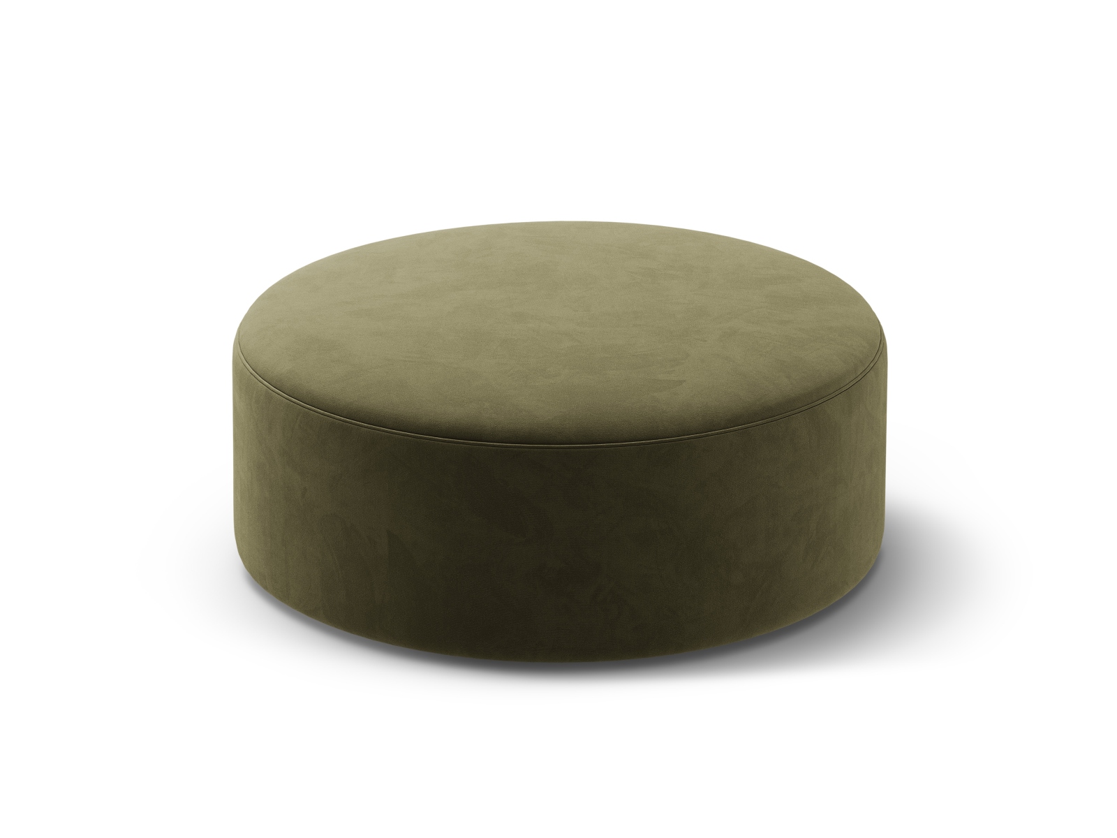 Velvet Pouf, "Dia", 1 Seat, 90x90x35