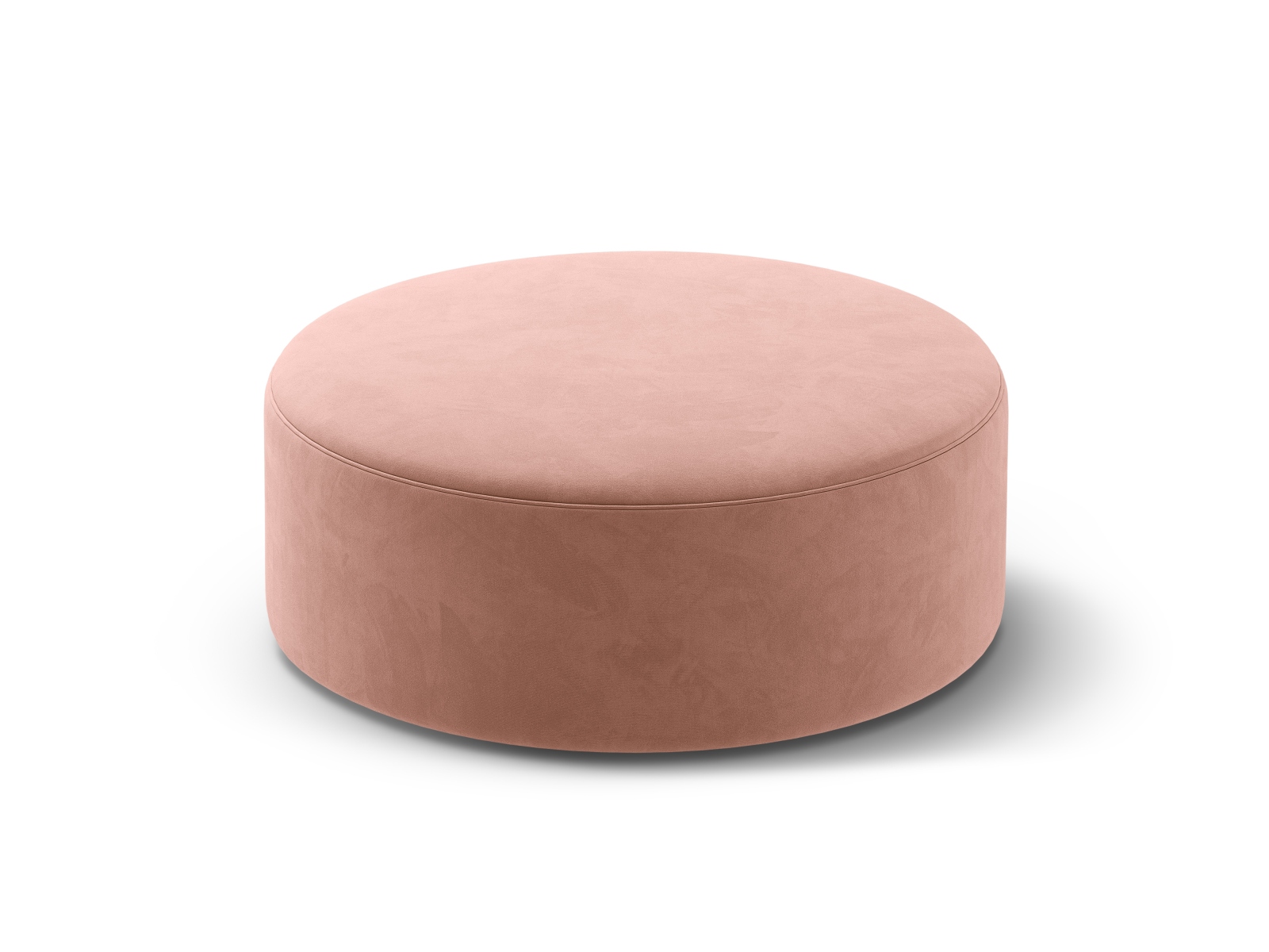 Velvet Pouf, "Dia", 1 Seat, 90x90x35