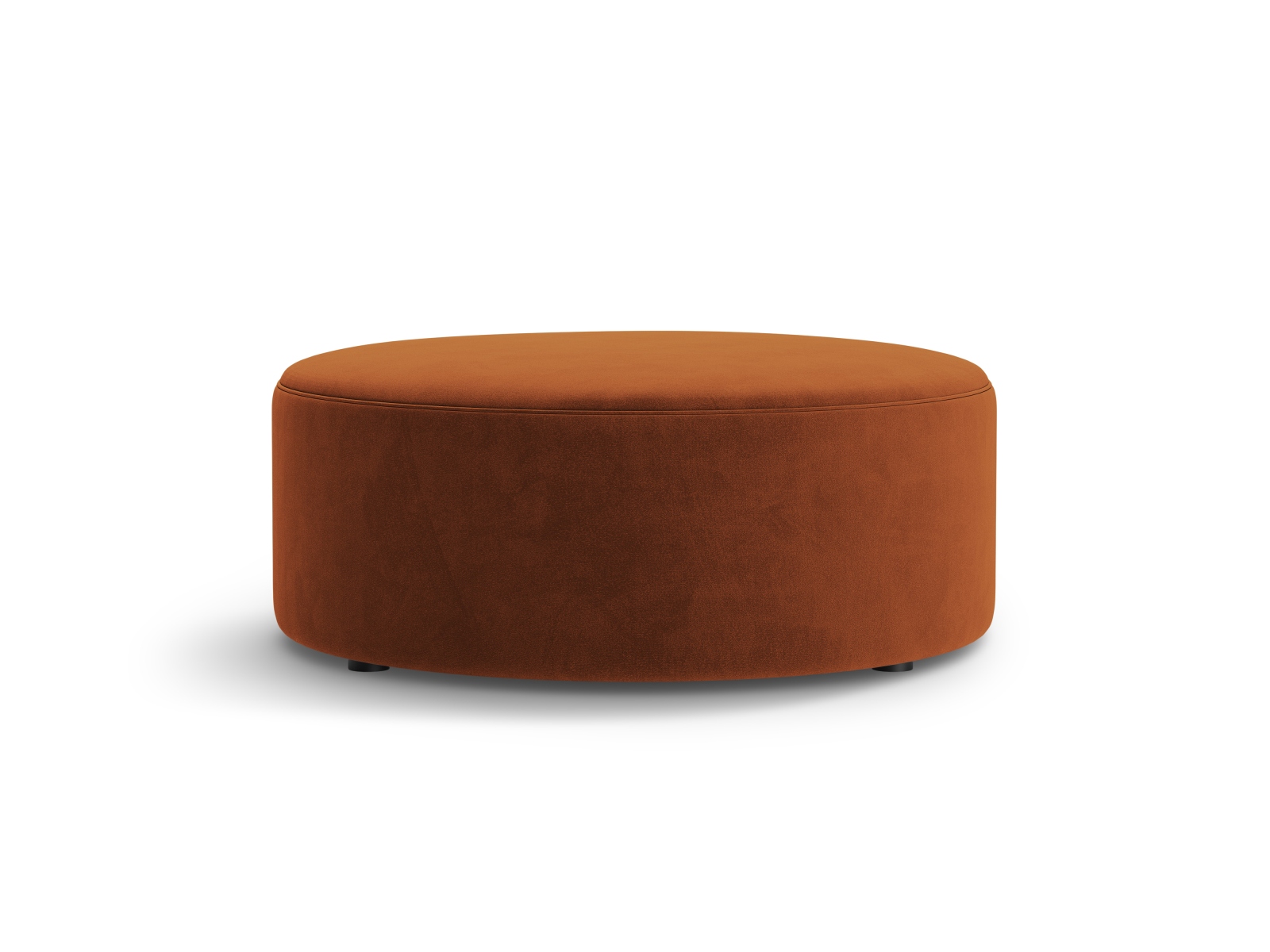Velvet Pouf, "Dia", 1 Seat, 90x90x35