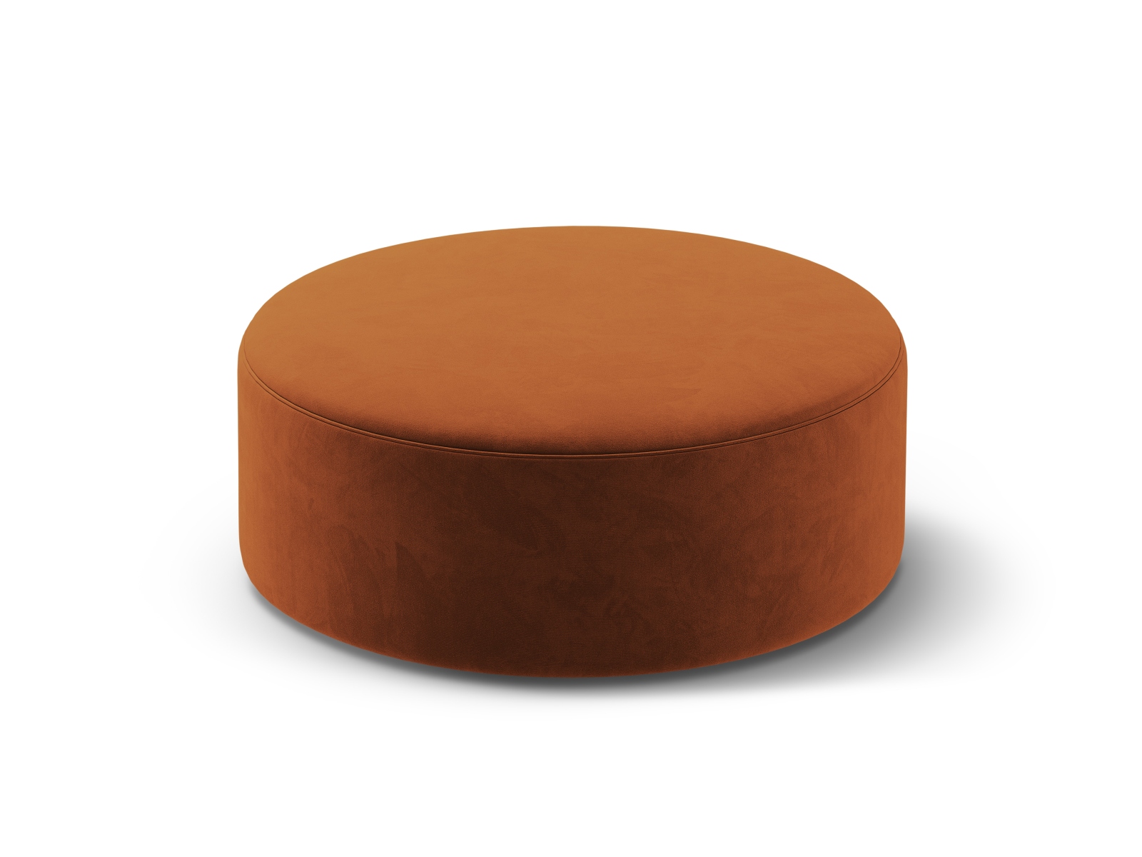 Velvet Pouf, "Dia", 1 Seat, 90x90x35