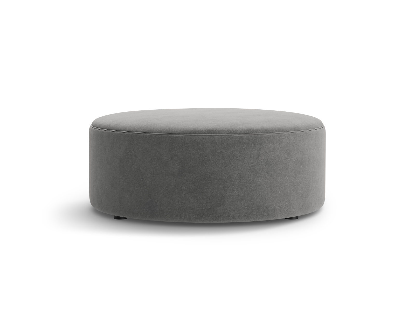 Velvet Pouf, "Dia", 1 Seat, 90x90x35