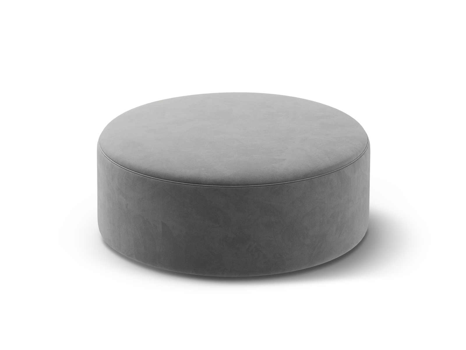 Velvet Pouf, "Dia", 1 Seat, 90x90x35