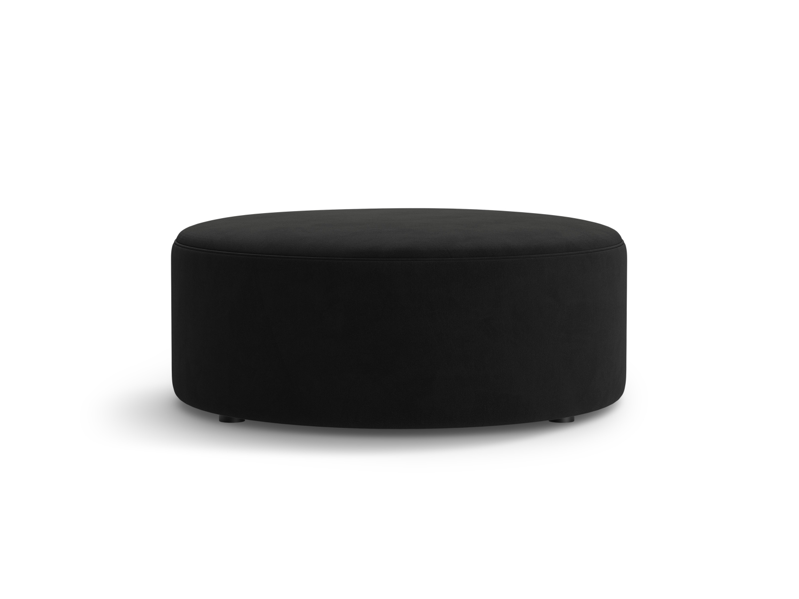 Velvet Pouf, "Dia", 1 Seat, 90x90x35