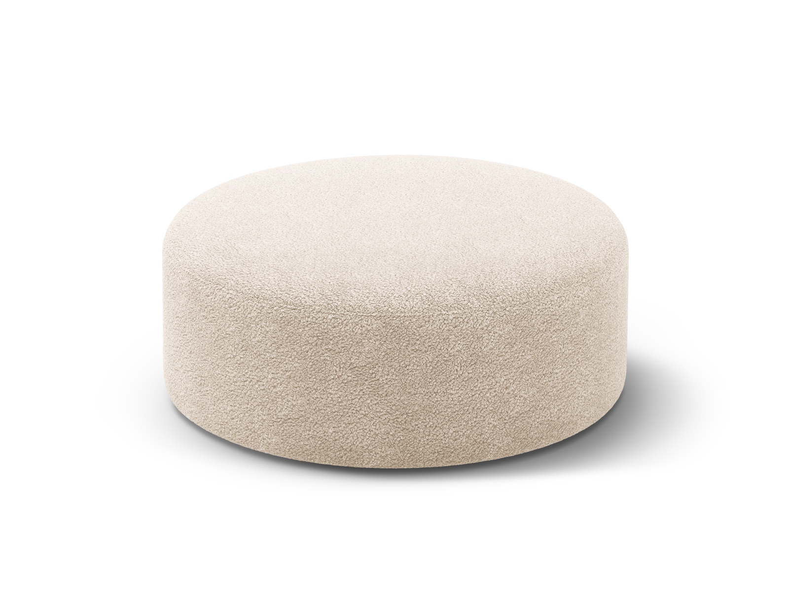 Boucle Pouf, "Dia", 1 Seat, 90x90x35