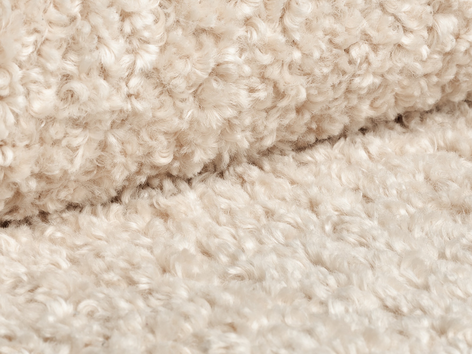 Boucle Pouf, "Dia", 1 Seat, 90x90x35