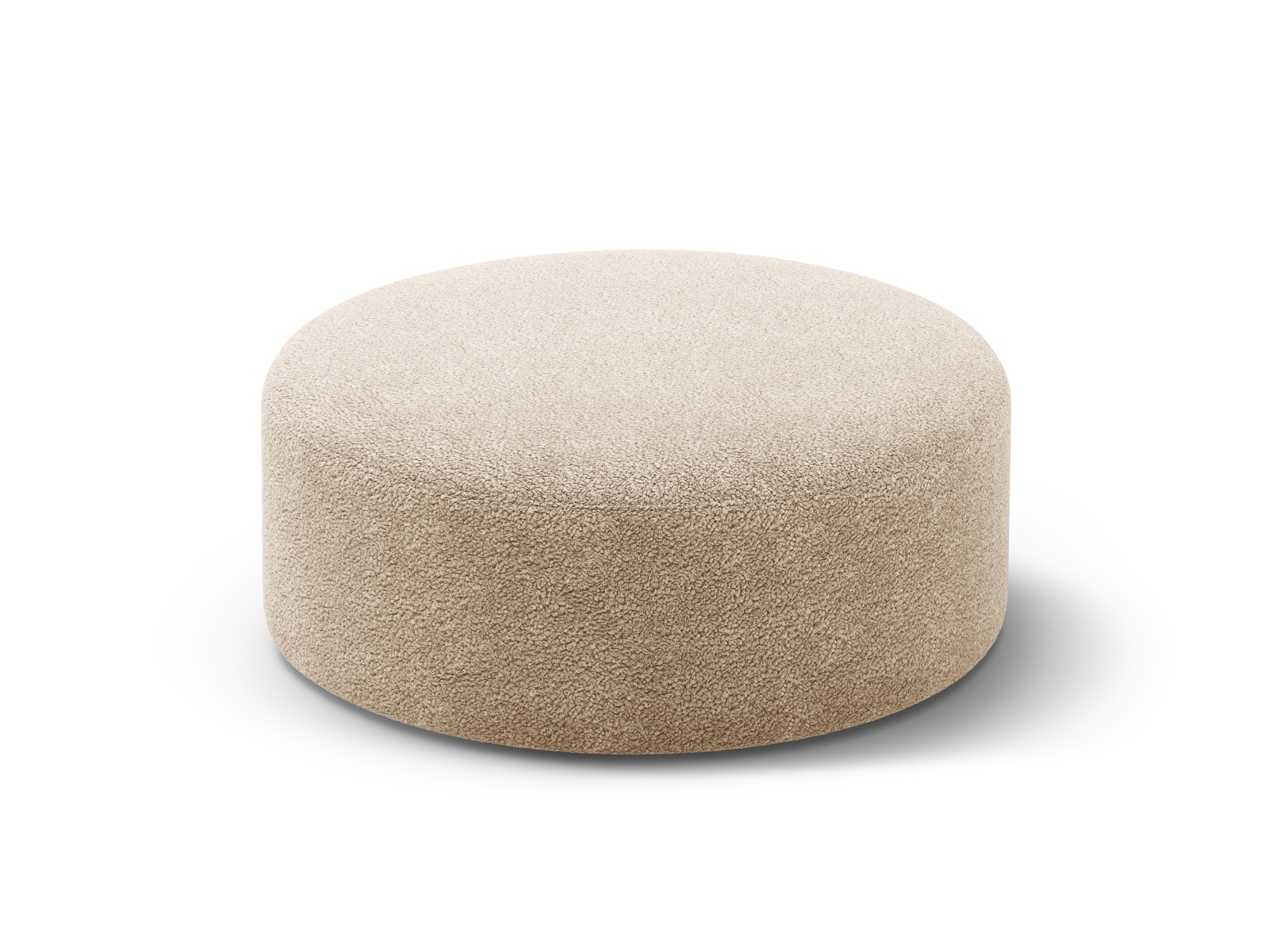 Boucle Pouf, "Dia", 1 Seat, 90x90x35