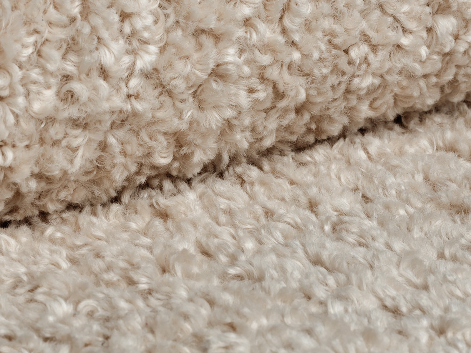 Boucle Pouf, "Dia", 1 Seat, 90x90x35