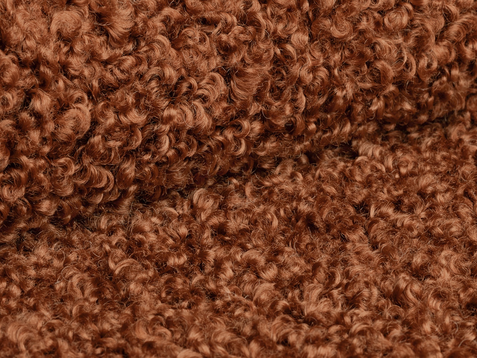 Boucle Pouf, "Dia", 1 Seat, 90x90x35
