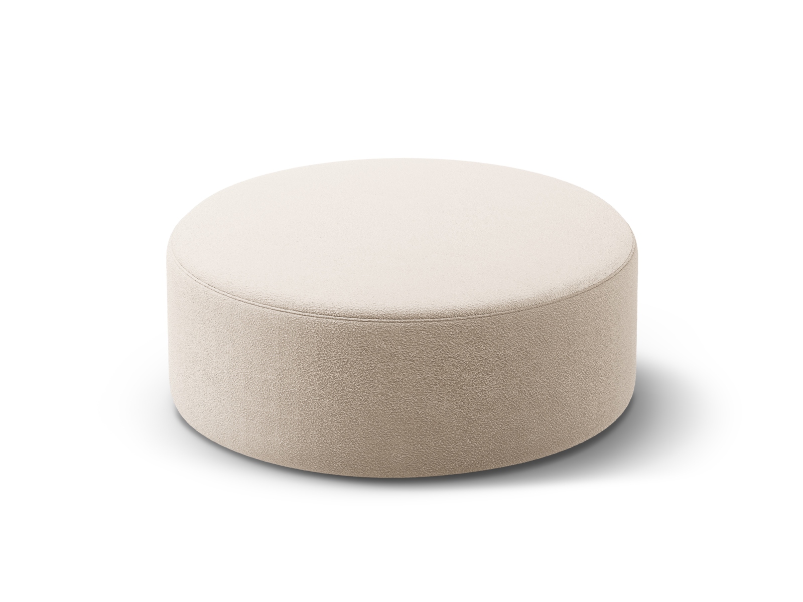 Boucle Pouf, "Dia", 1 Seat, 90x90x35