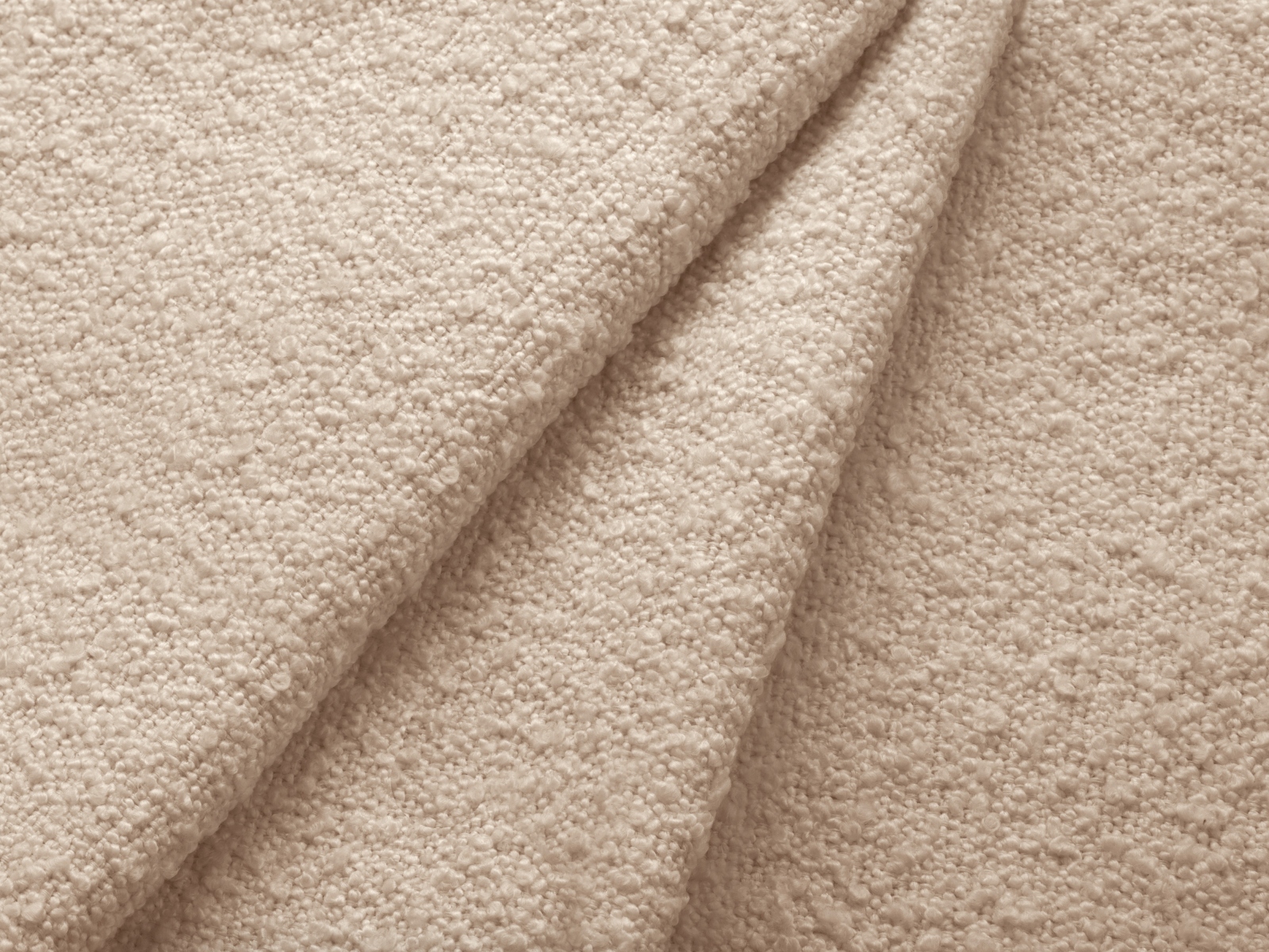 Boucle Pouf, "Dia", 1 Seat, 90x90x35