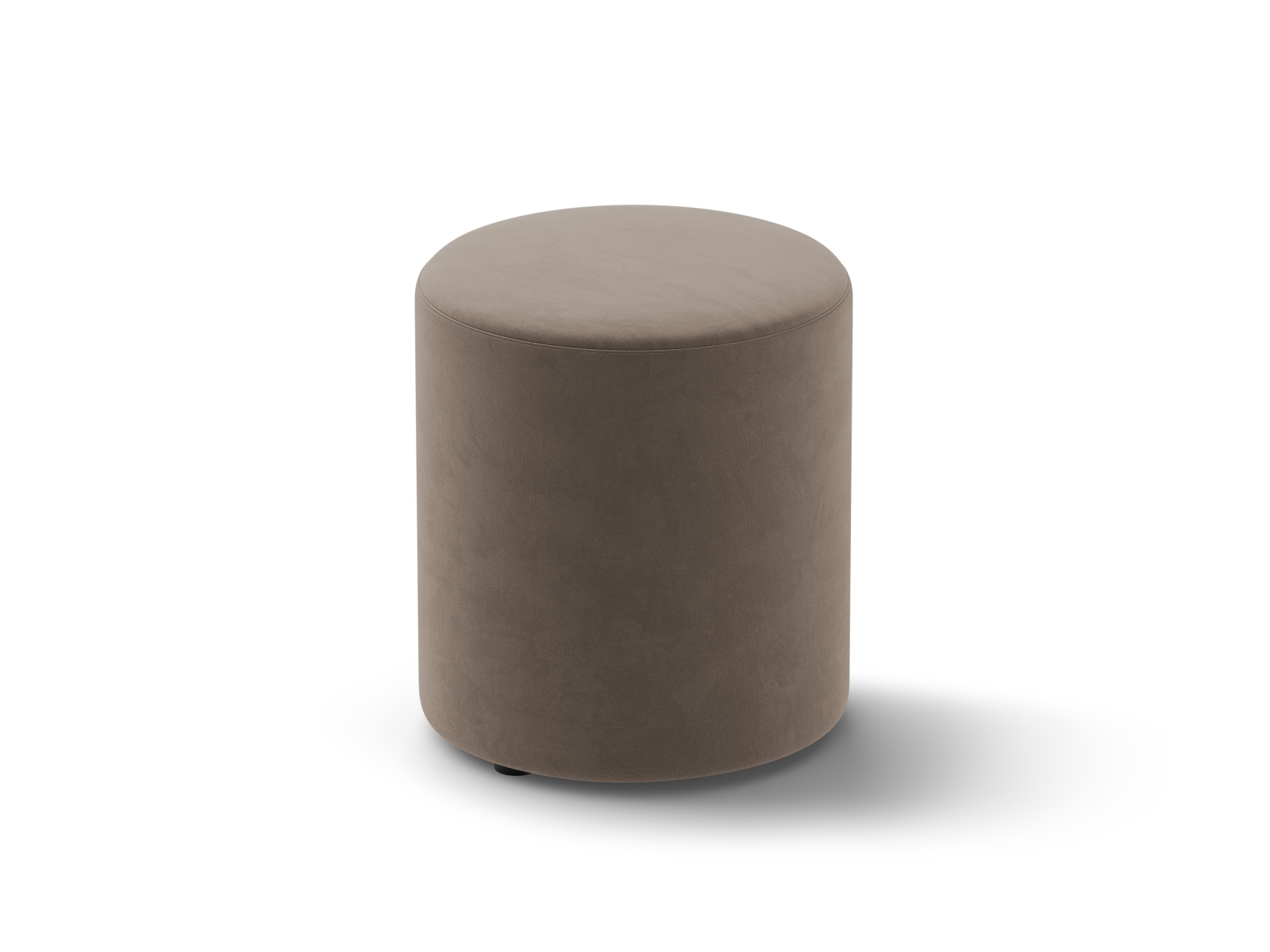 Velvet Pouf, "Dia", 1 Seat, 40x40x45