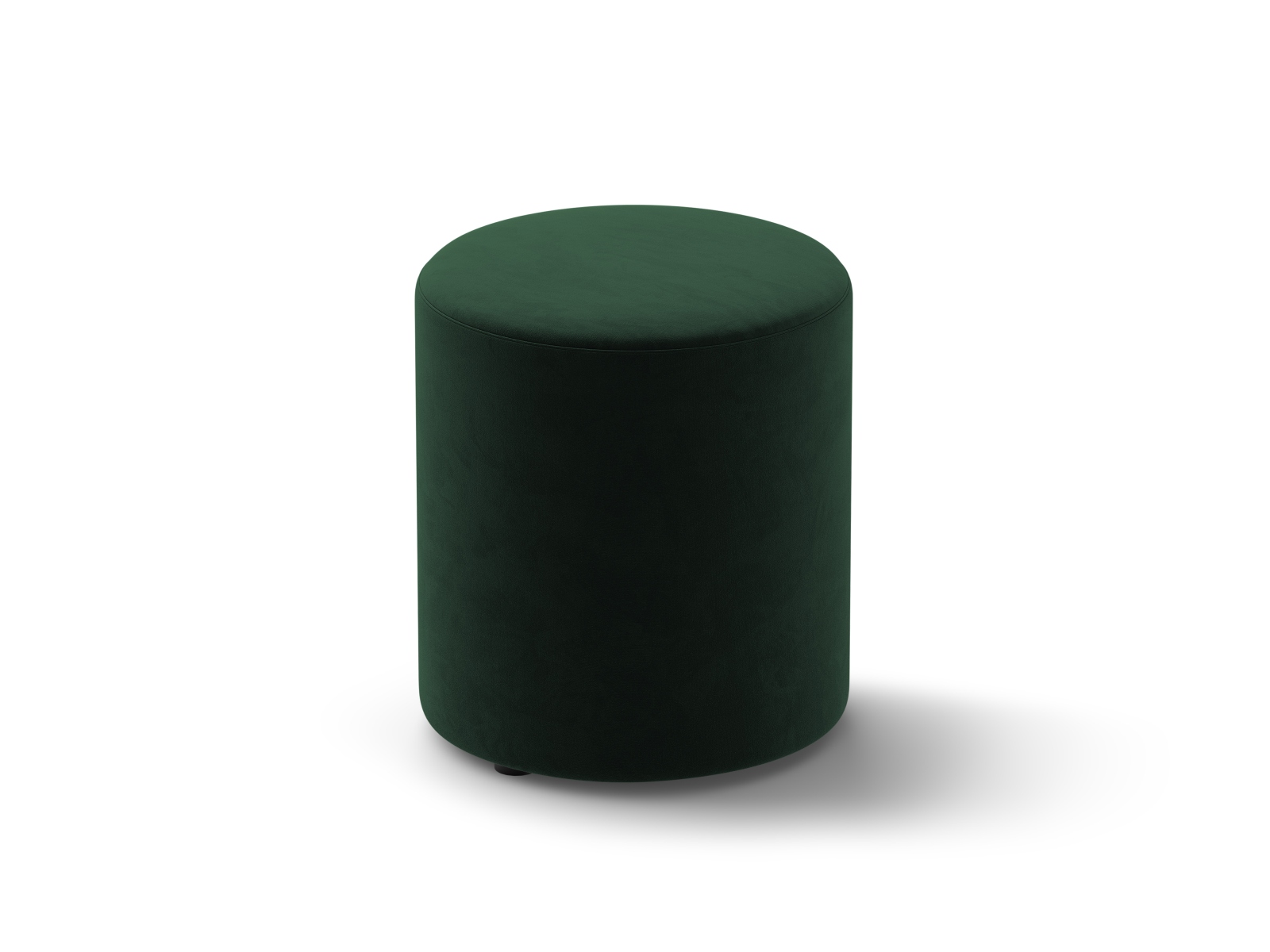 Velvet Pouf, "Dia", 1 Seat, 40x40x45