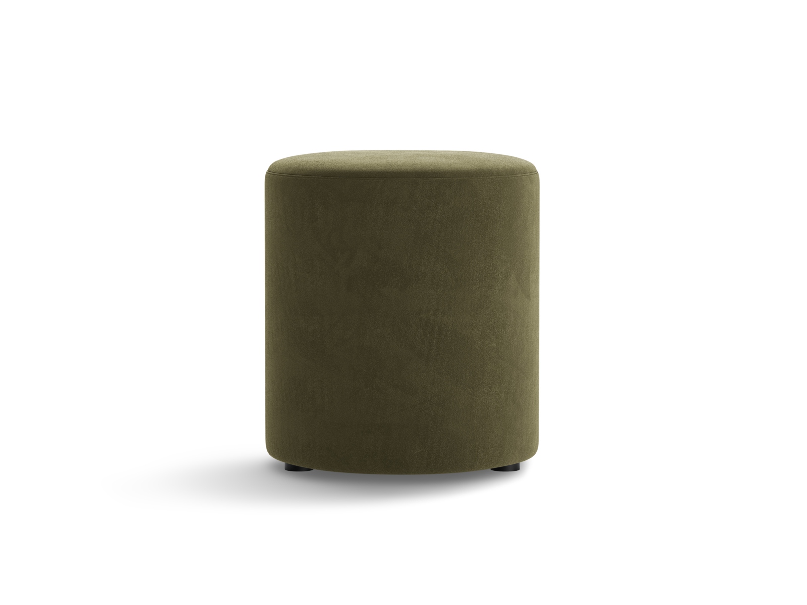 Velvet Pouf, "Dia", 1 Seat, 40x40x45