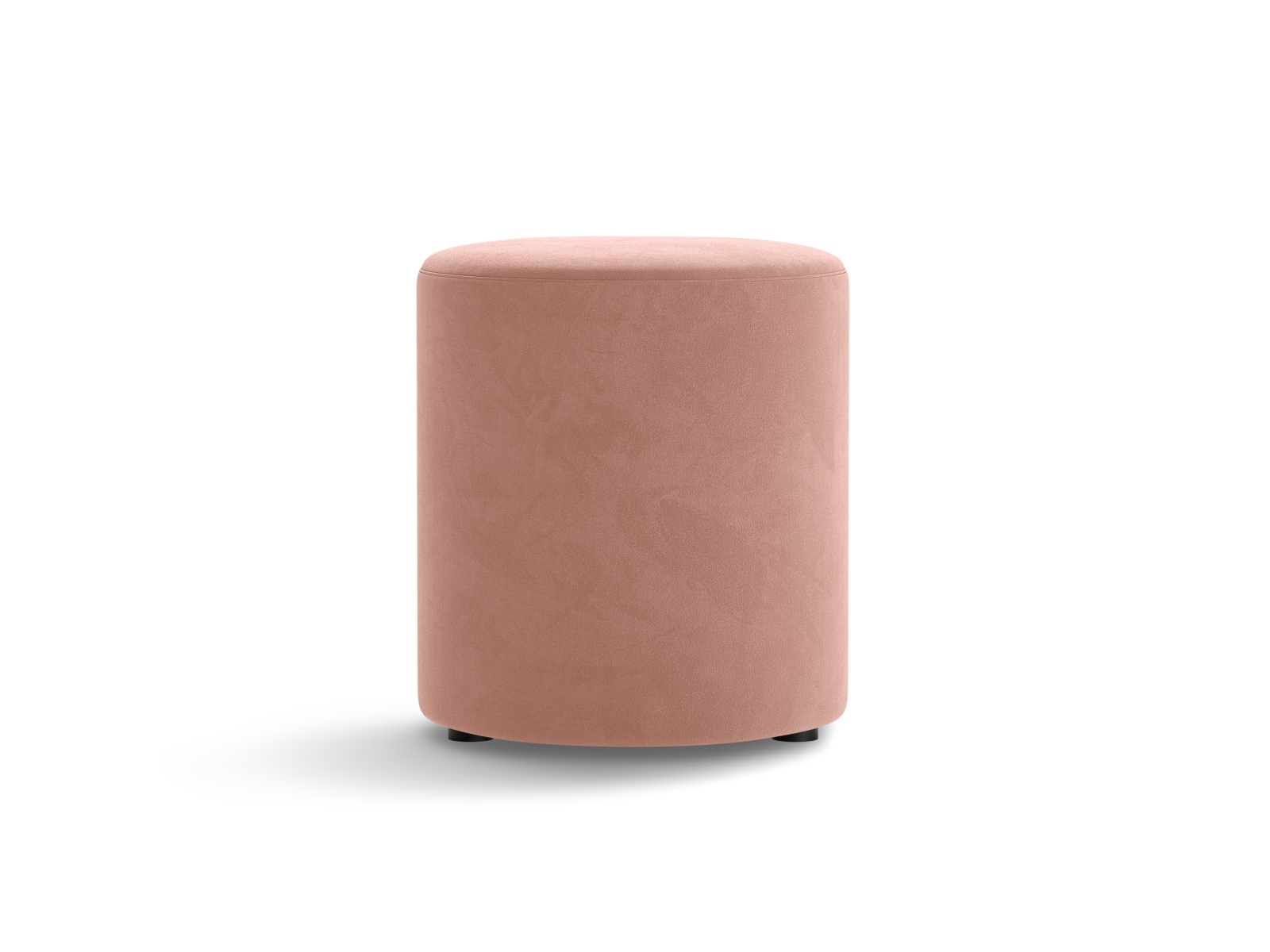 Velvet Pouf, "Dia", 1 Seat, 40x40x45
