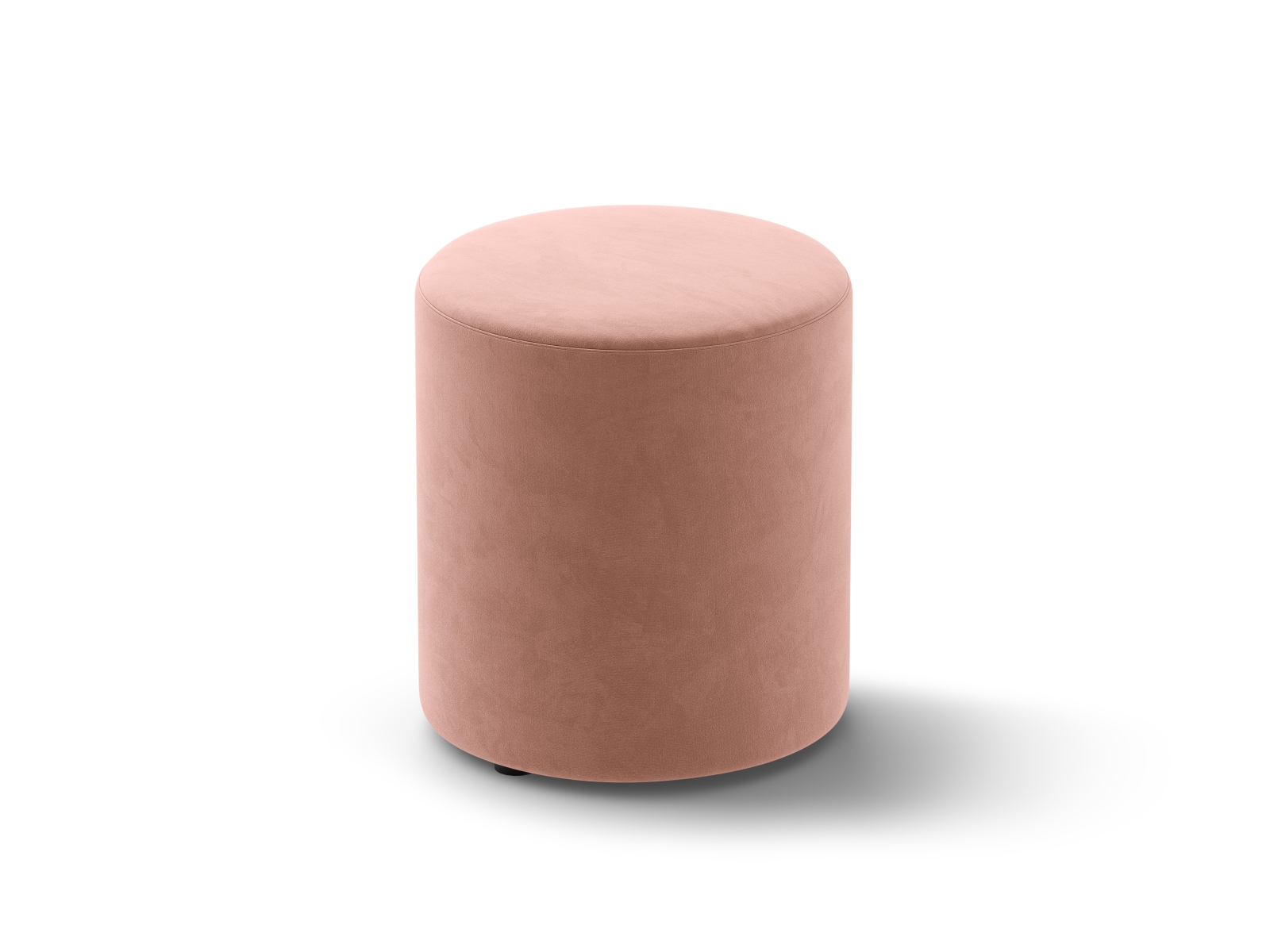 Velvet Pouf, "Dia", 1 Seat, 40x40x45