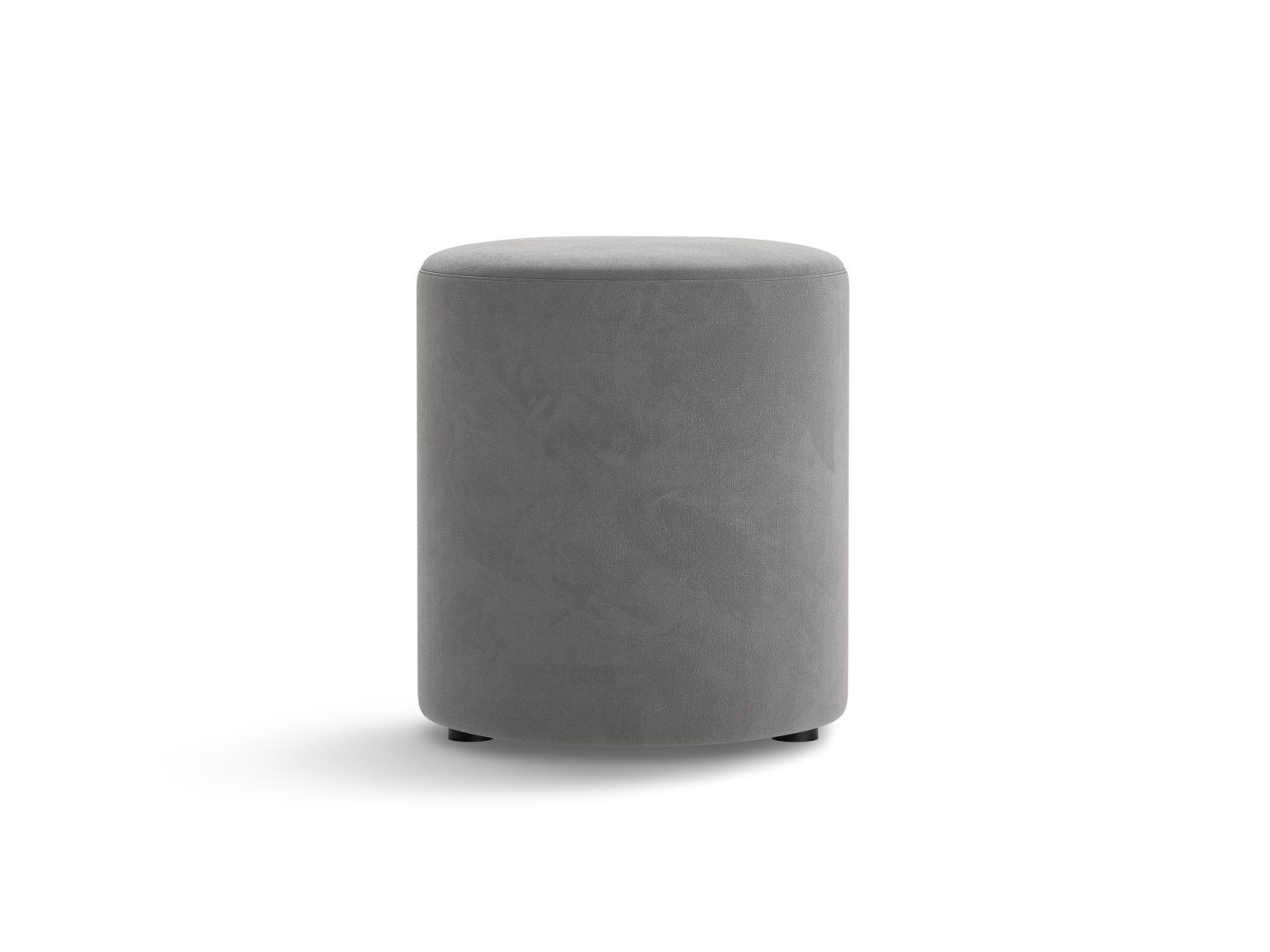 Velvet Pouf, "Dia", 1 Seat, 40x40x45