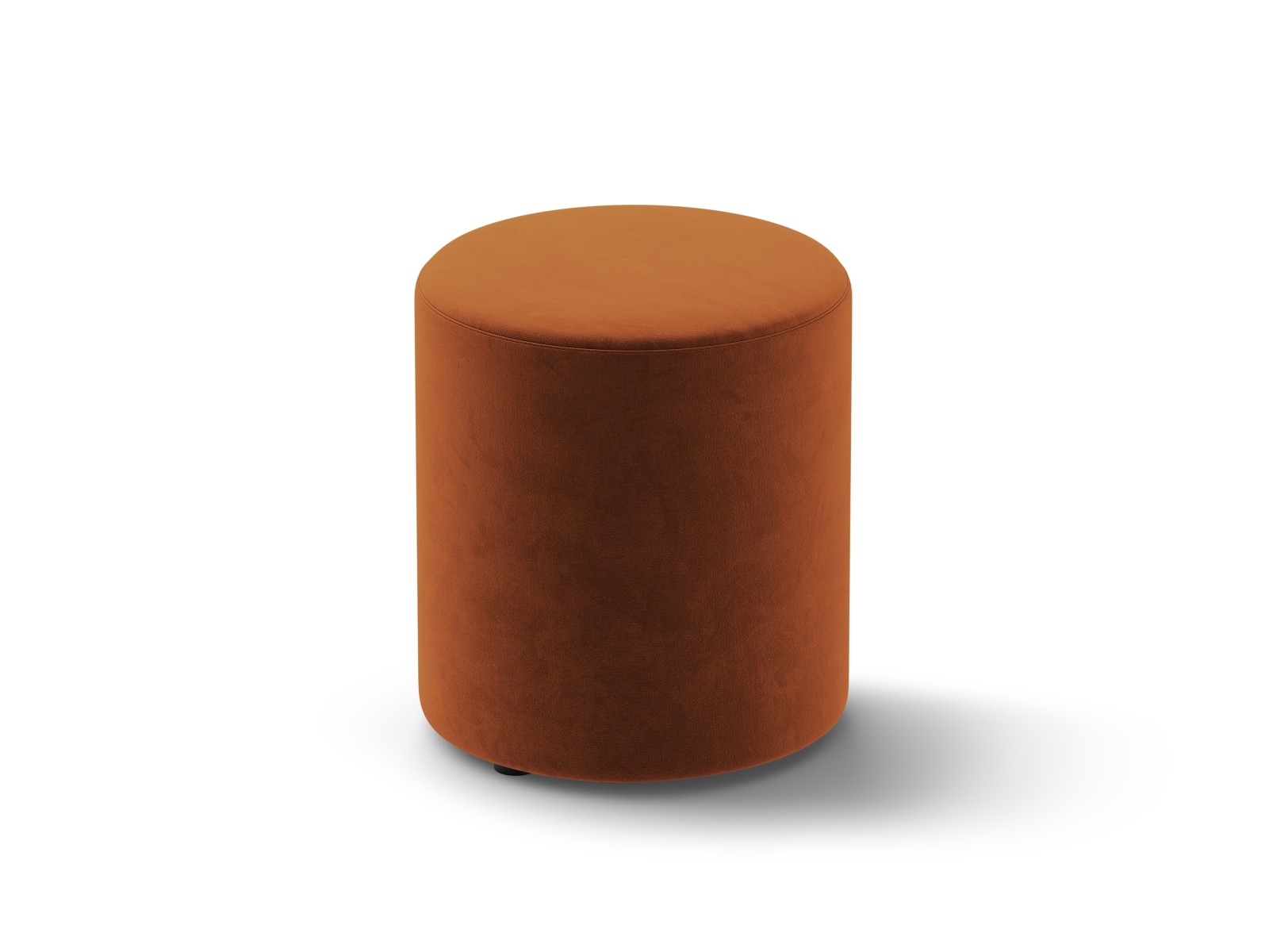 Velvet Pouf, "Dia", 1 Seat, 40x40x45