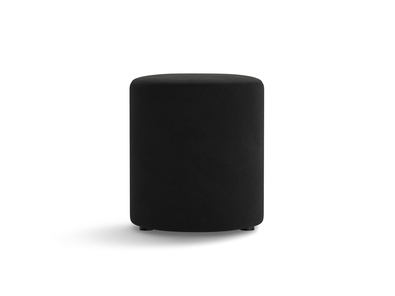 Velvet Pouf, "Dia", 1 Seat, 40x40x45