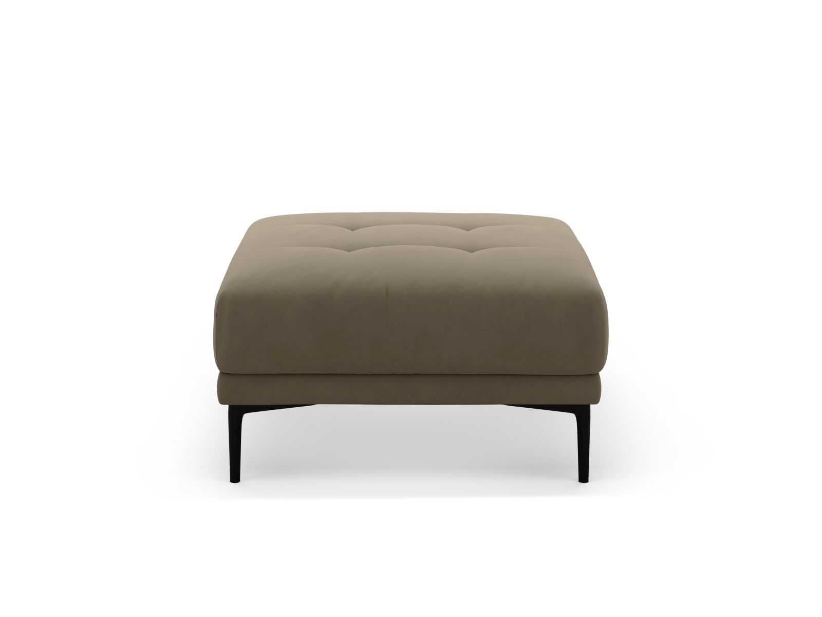 Velvet Pouf, "Bemy", 1 Seat, 85x85x46