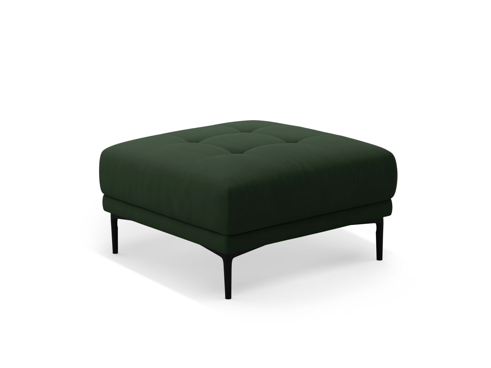 Velvet Pouf, "Bemy", 1 Seat, 85x85x46