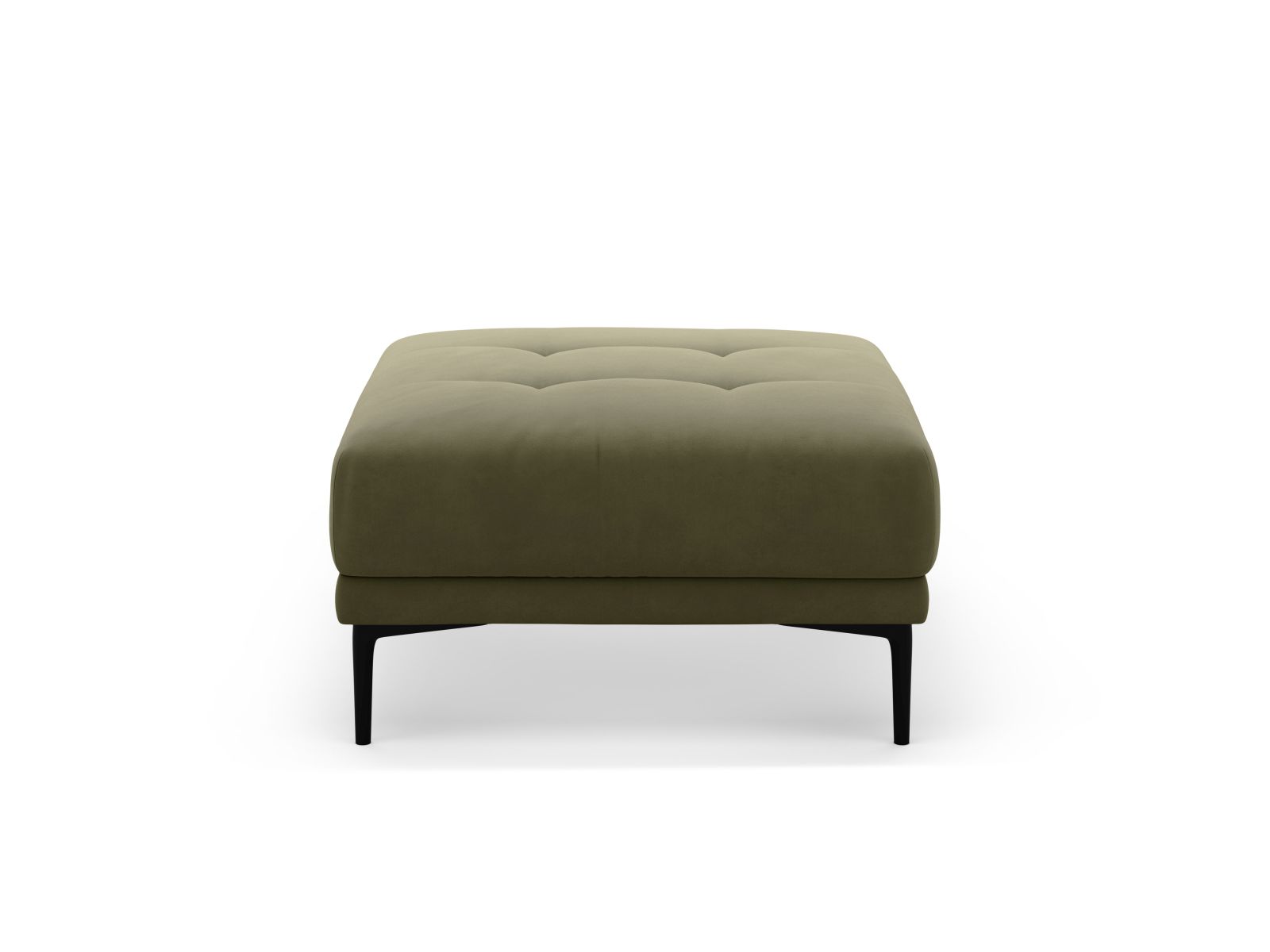 Velvet Pouf, "Bemy", 1 Seat, 85x85x46