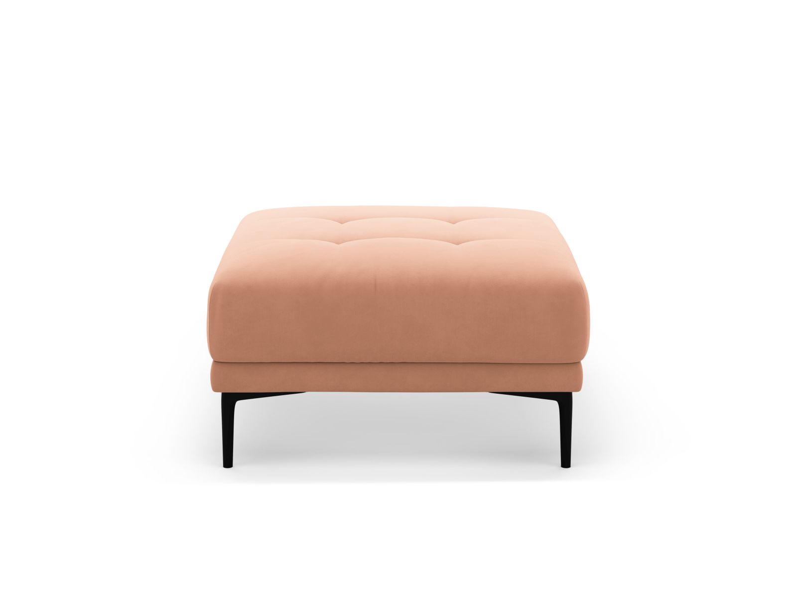 Velvet Pouf, "Bemy", 1 Seat, 85x85x46