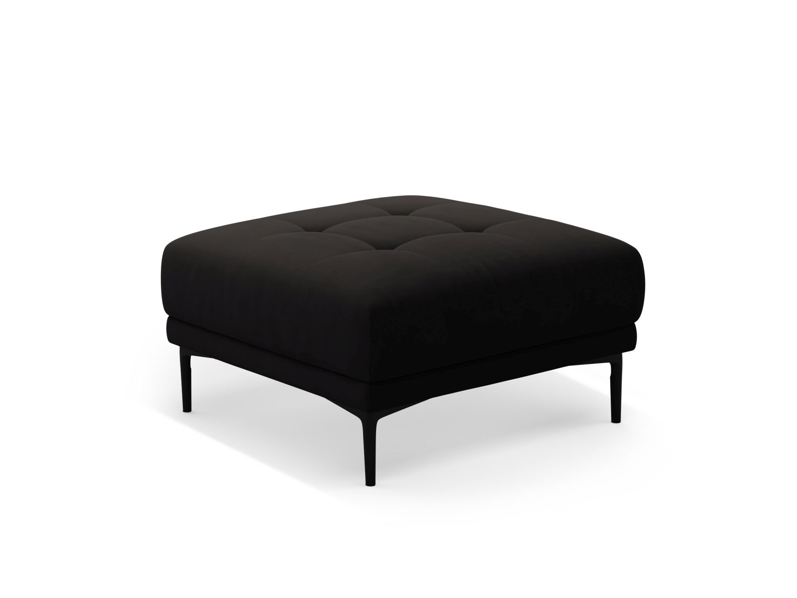Velvet Pouf, "Bemy", 1 Seat, 85x85x46